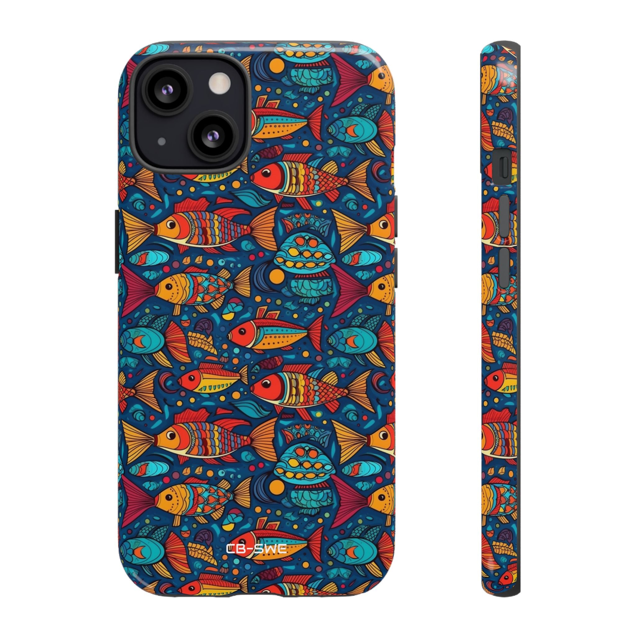 Fish Dance Joyfully - iPhone Case