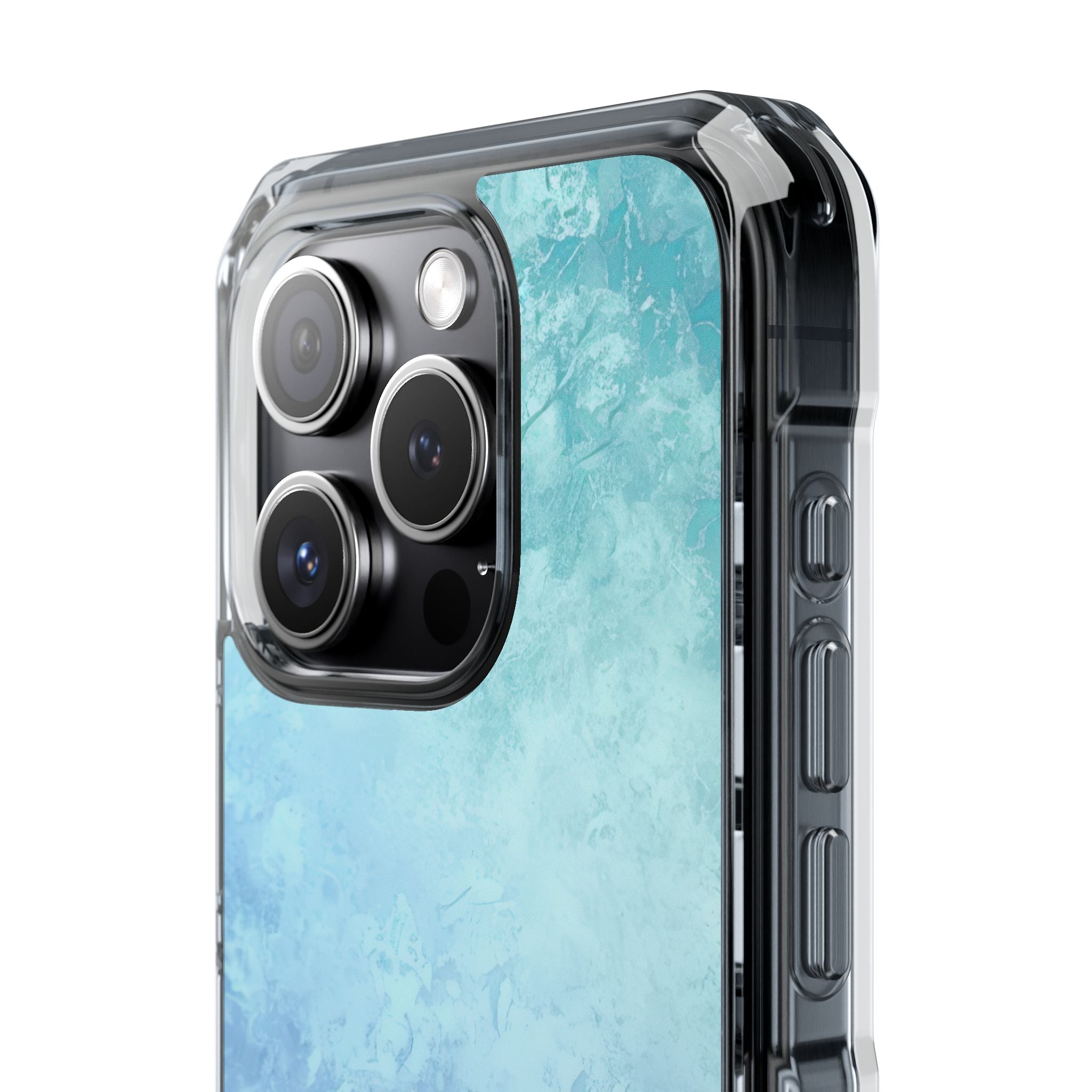 Ocean Mist Whisper iPhone 15 - Impact Clear+