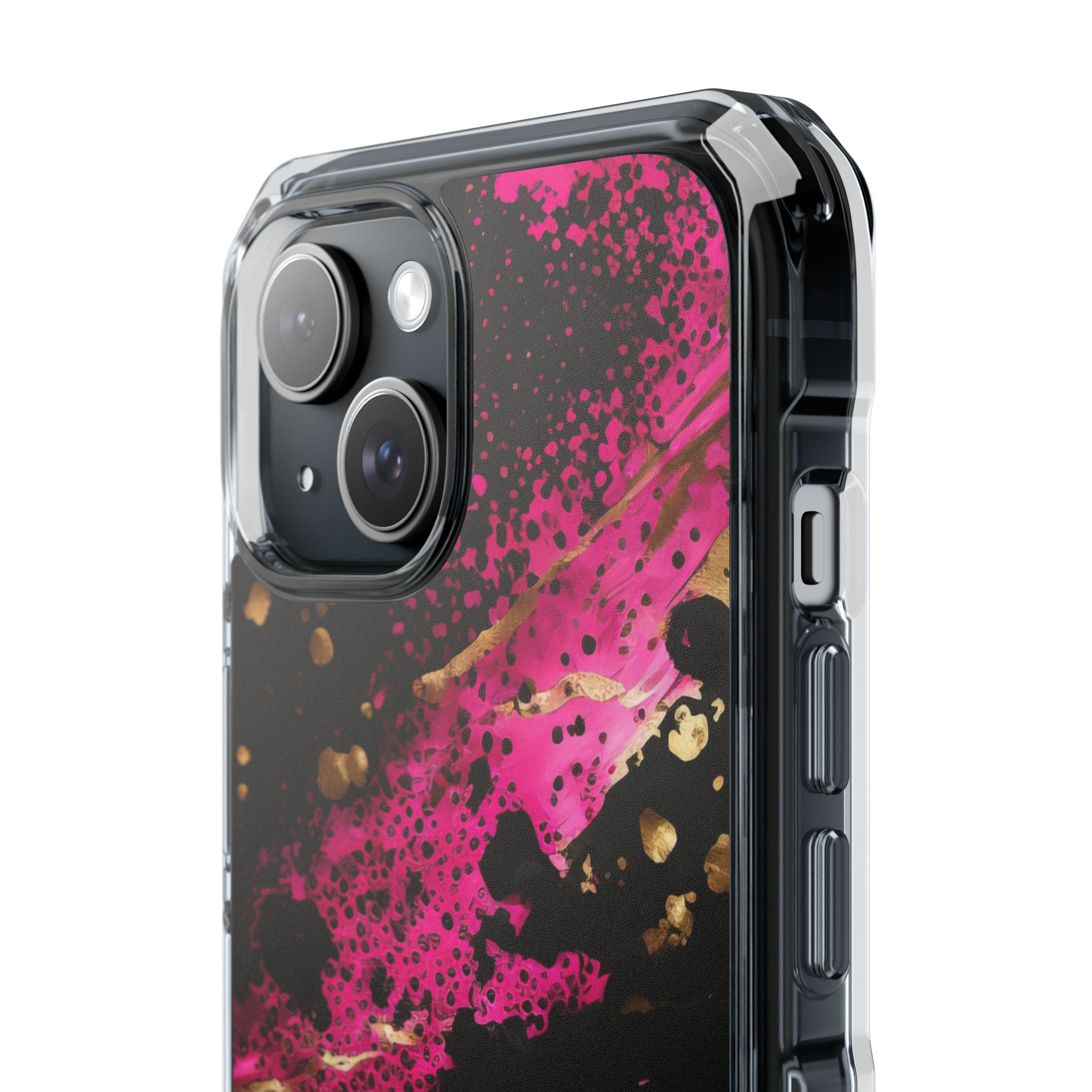 Dynamic Splatter Elegance iPhone Case - Impact