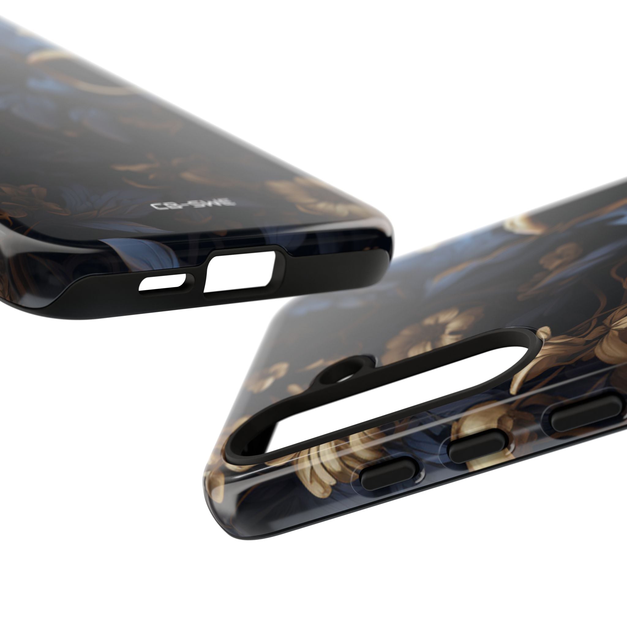 Gothic Floral Skull - Samsung Case