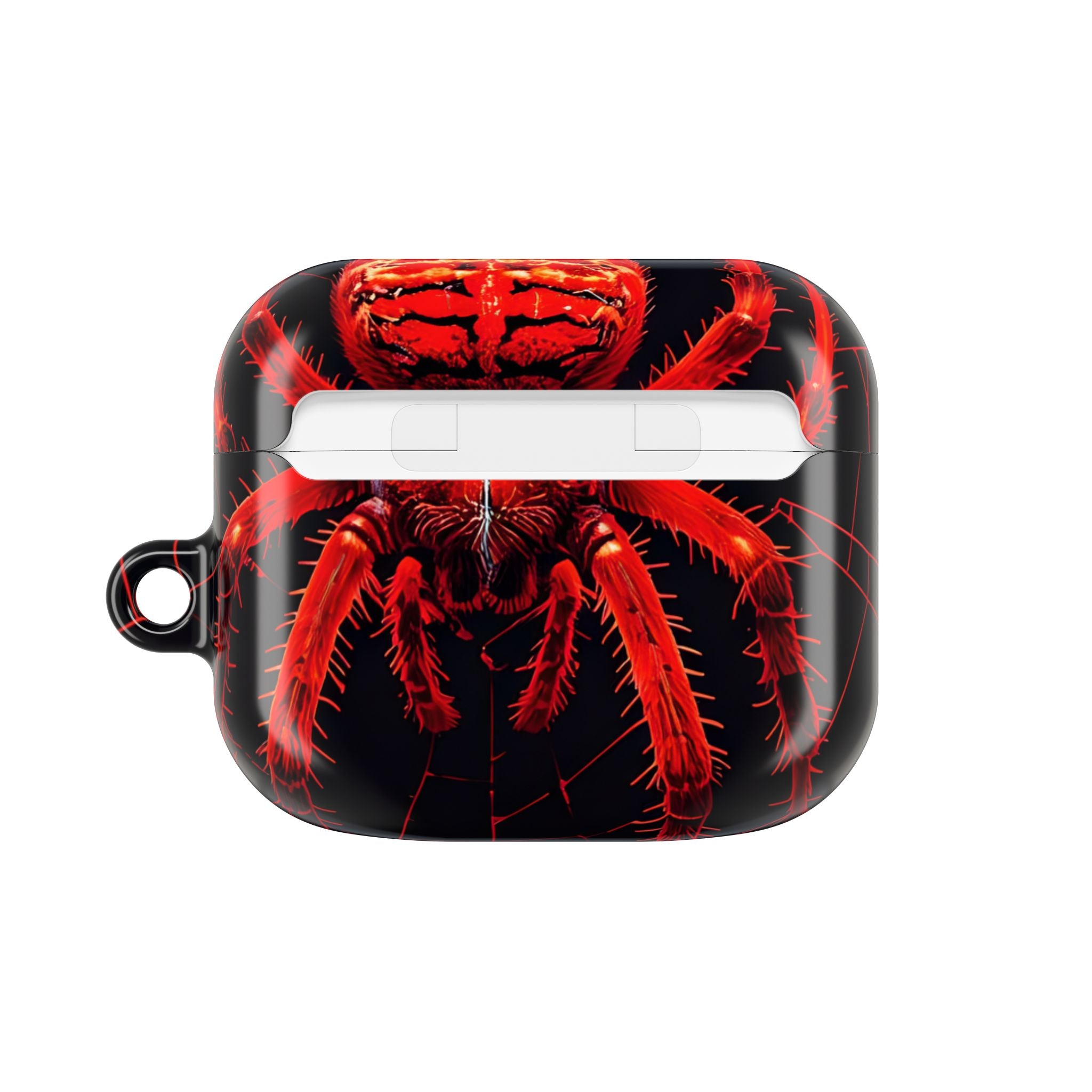 Crimson Spiderweb - AirPods Case