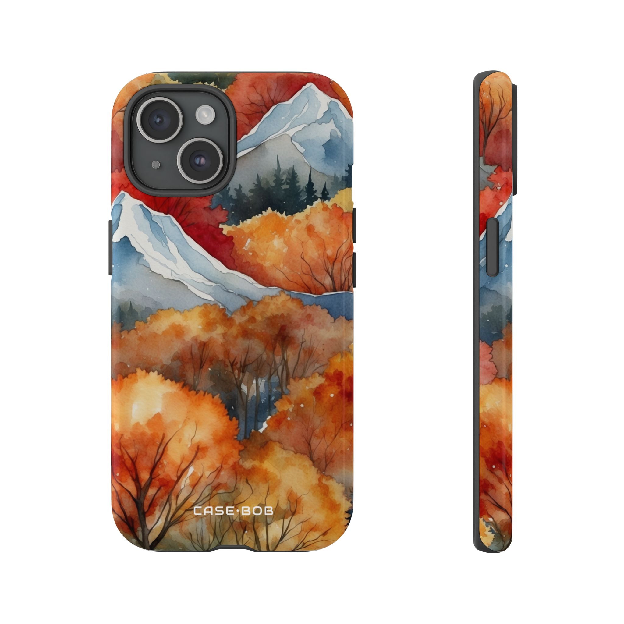 Snowcap Radiance iPhone 15 Case - Tough