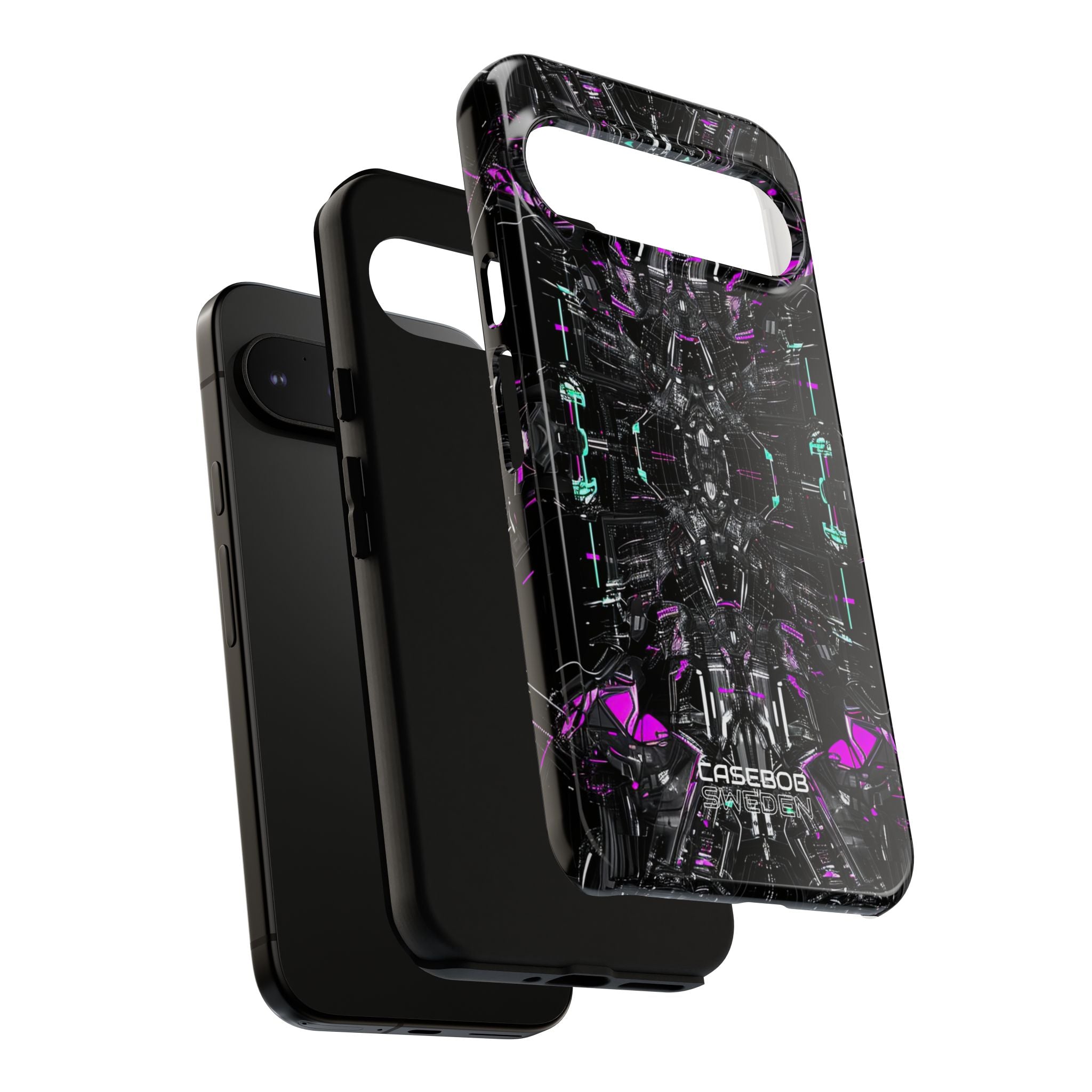 Cybernetic Neon Nexus Google Pixel 9 - Resistente