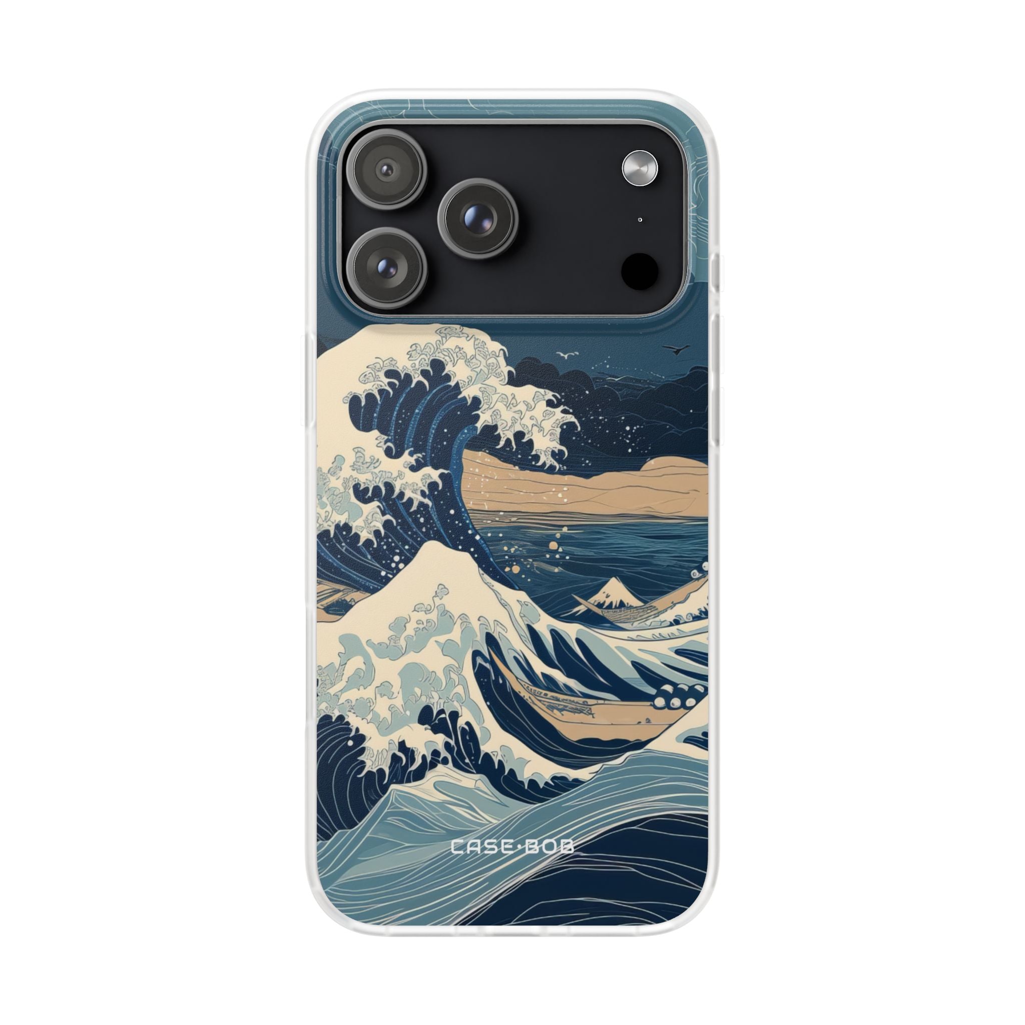 Cresting Blue Wave iPhone 17 Pro MaxCase - Soft