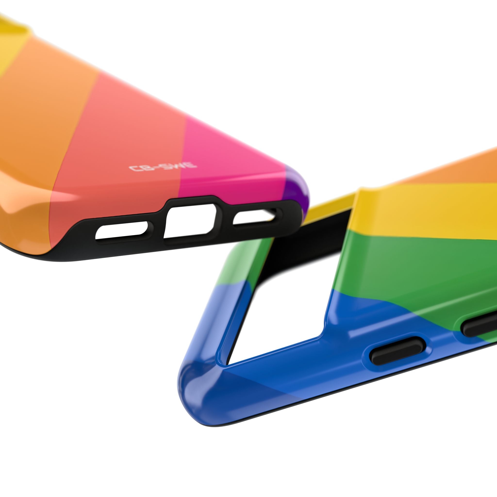 Vibrant Geometric Spectrum - Google Pixel Case
