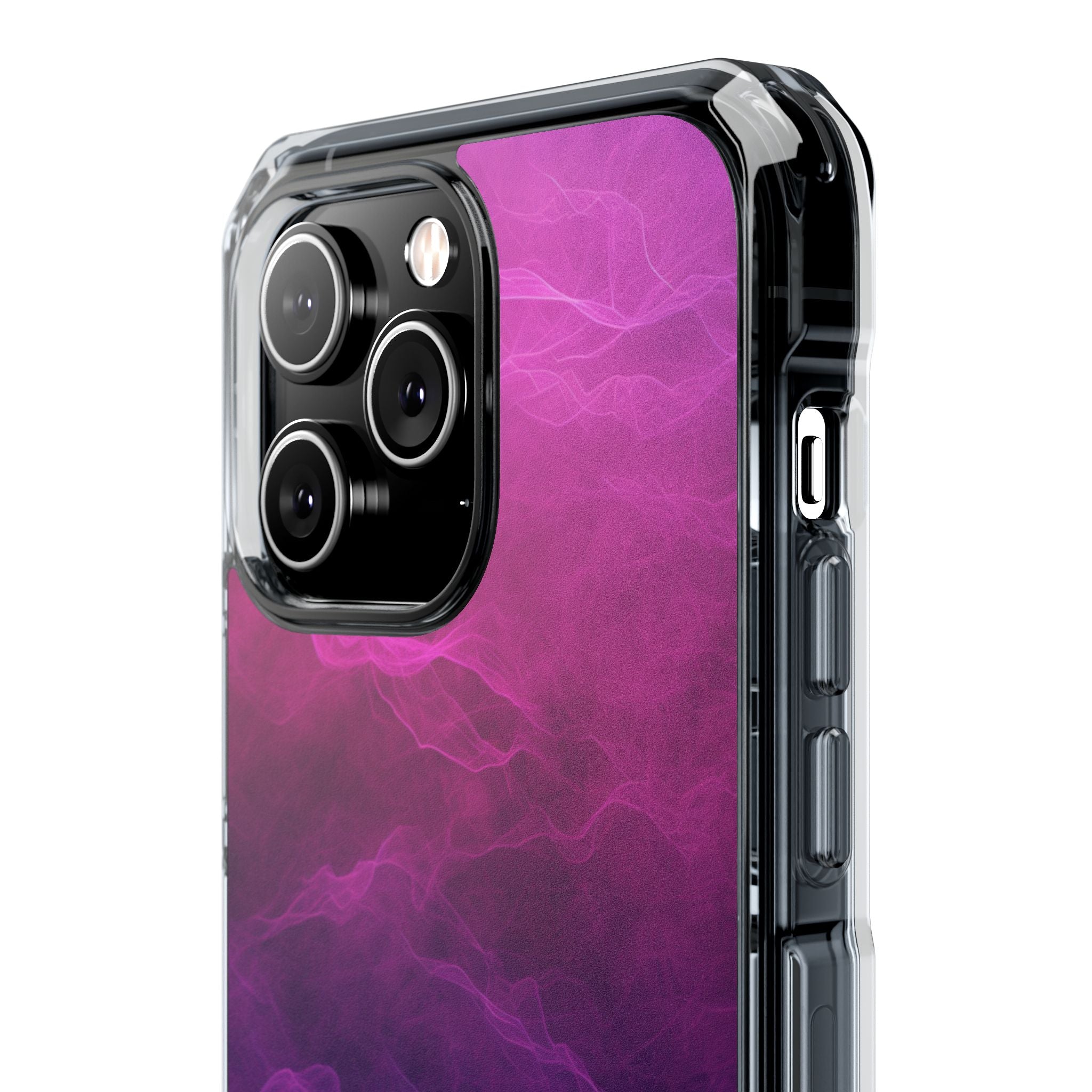 Violet Dream Currents iPhone 14 - Impact Clear+