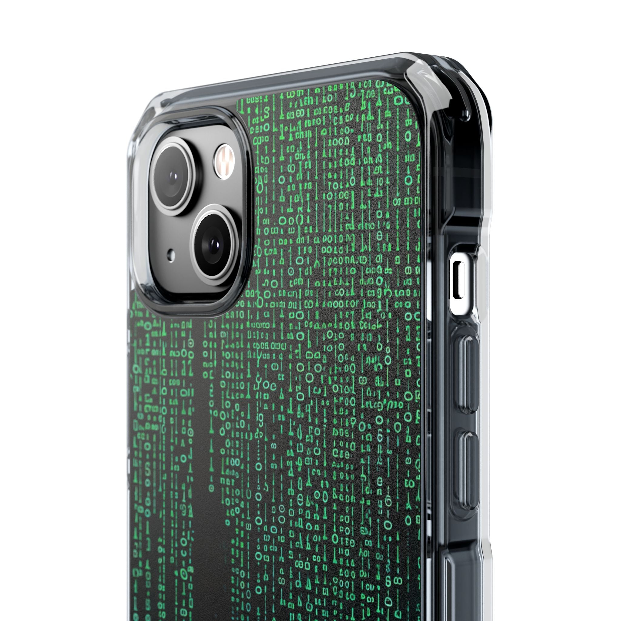 Neon Data Stream iPhone 14 - Impact Clear+