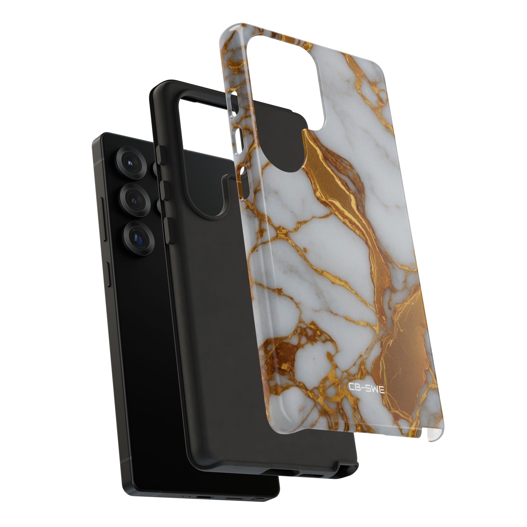 Golden Veins Flow - Samsung Case