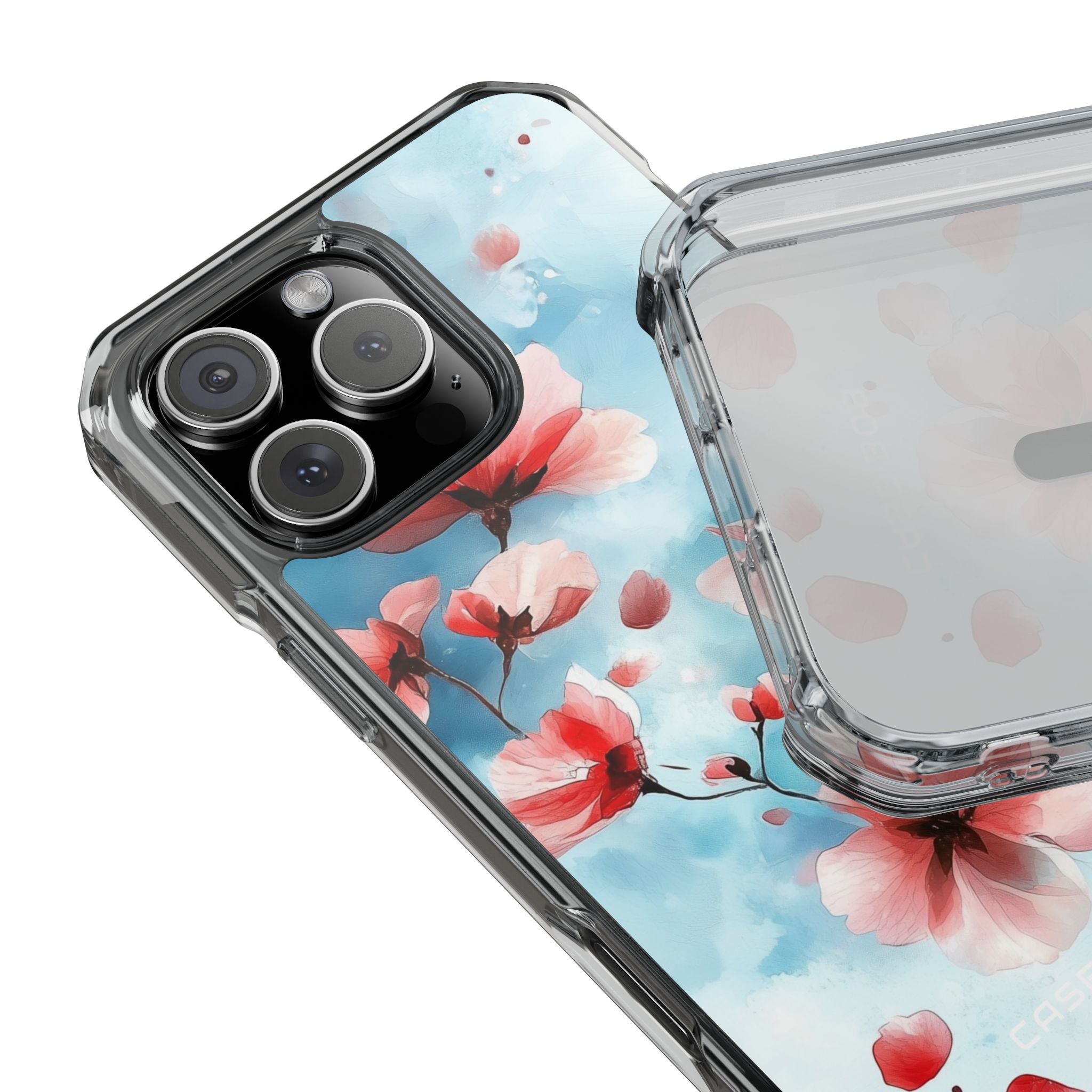 Pink Blossom Drift iPhone 16 Pro Max Case - Impact