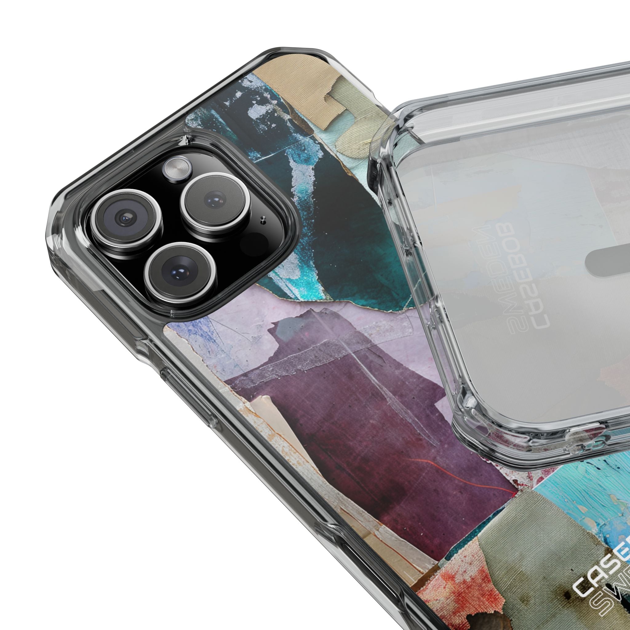 Layered Earth Bloom iPhone 16 - Impact Clear+