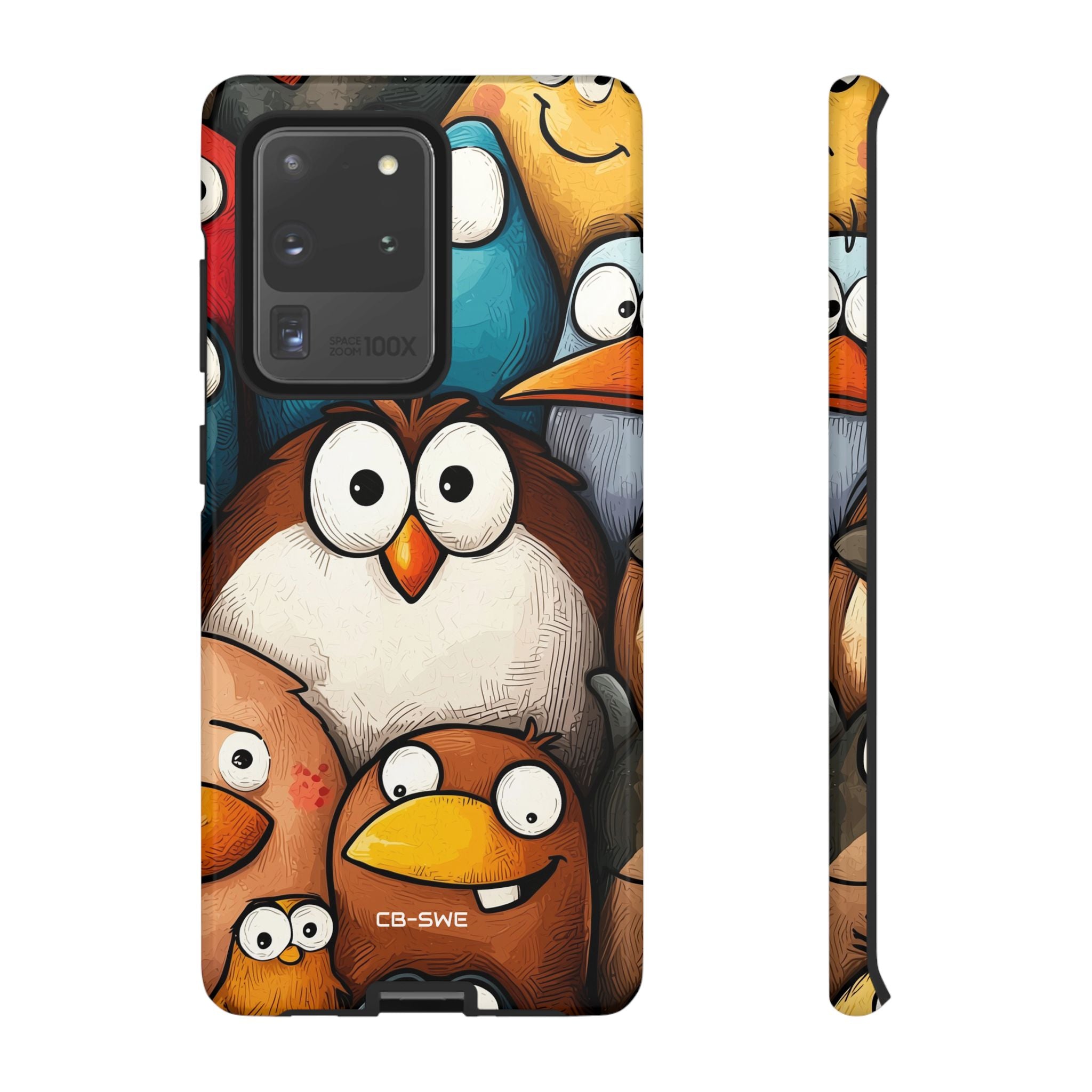 Whimsical Birds Gather - Samsung Case