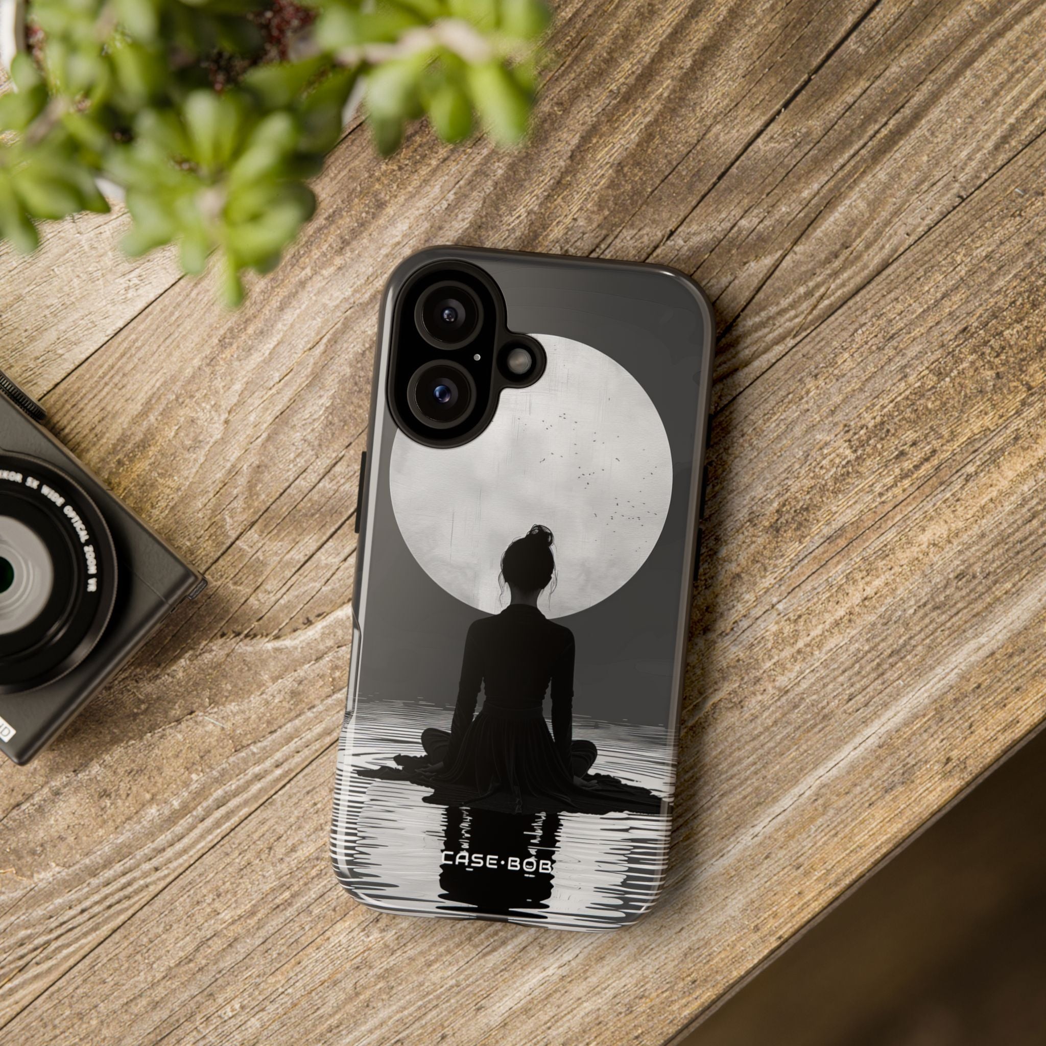 Silhouette Moonlight iPhone 16 Plus Case - Tough