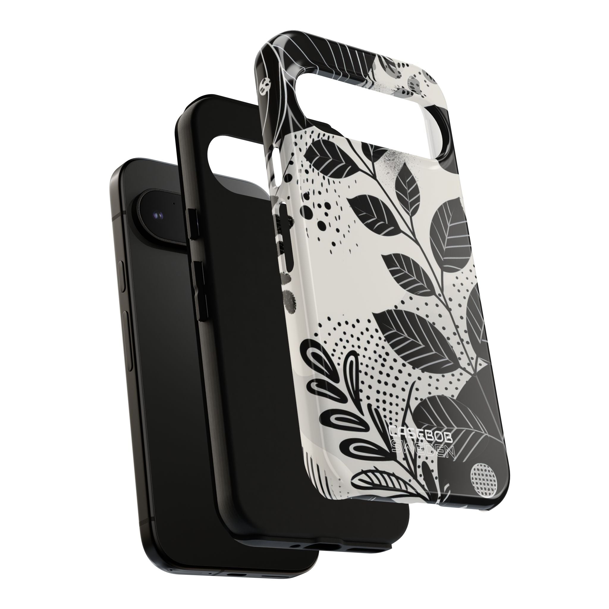 Ritmo di foglie monocromo Google Pixel 9 - Tough