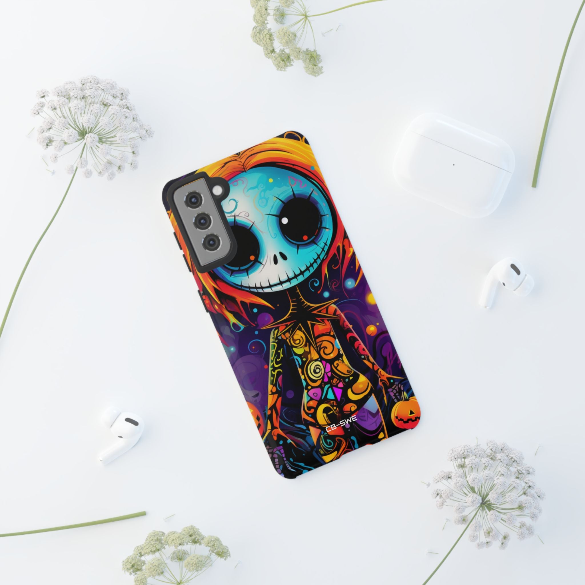 Skeletal Figure Laughs - Samsung Case
