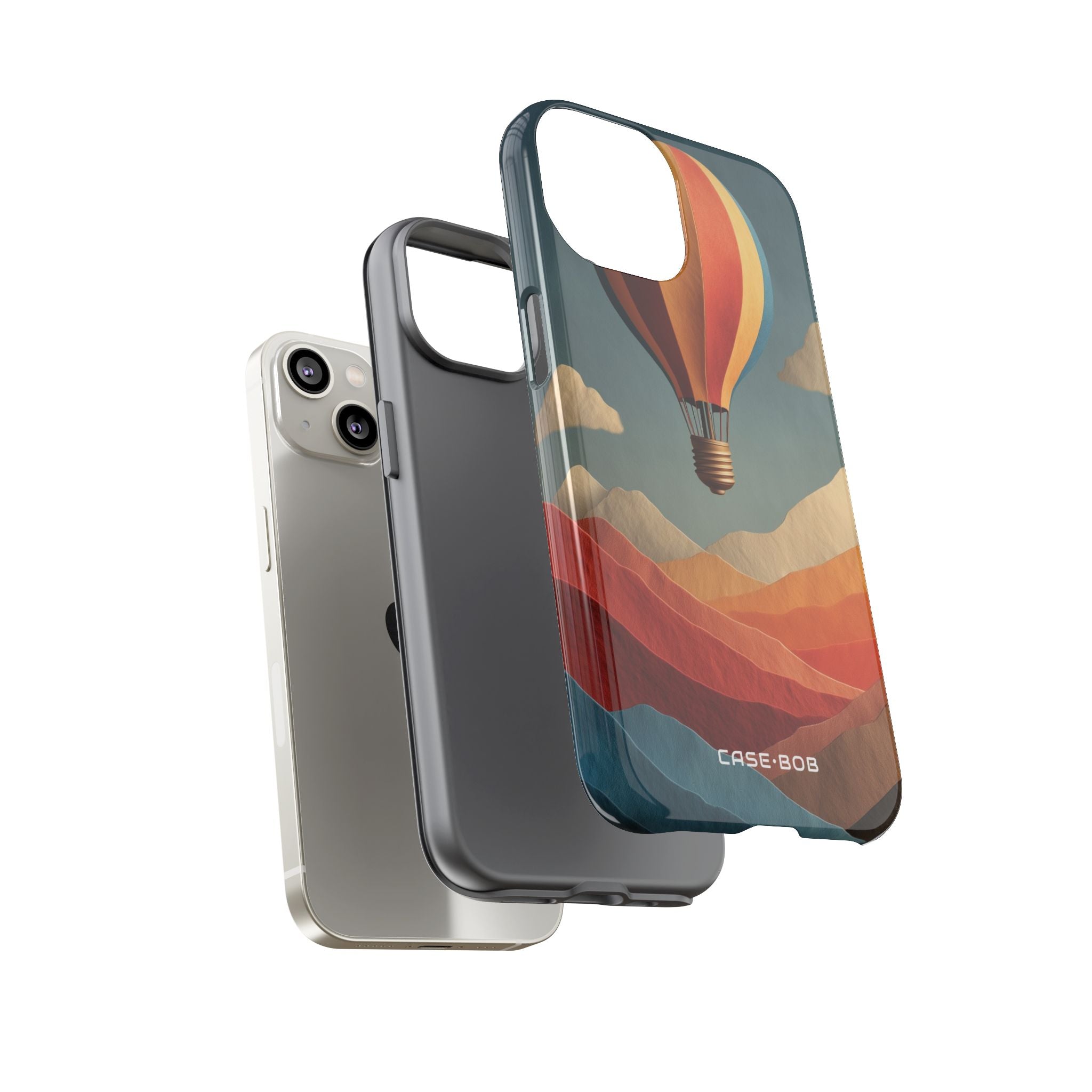 Lightbulb Balloon iPhone 14 Case - Tough