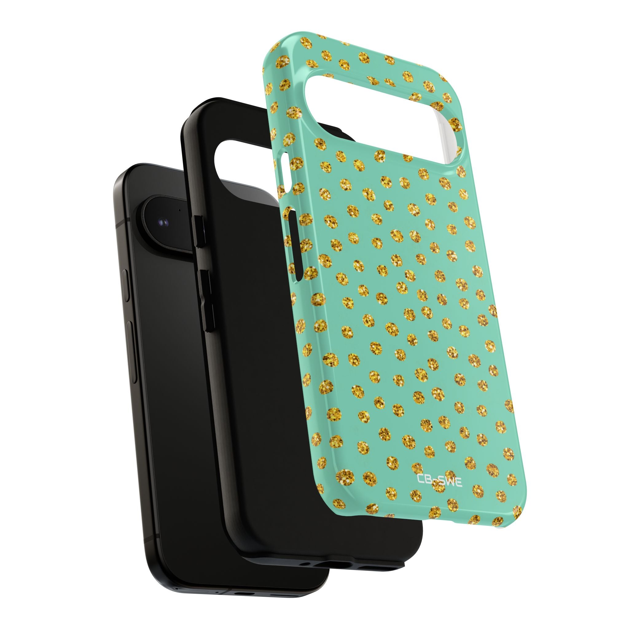 Golden Dots Dance - Google Pixel Case