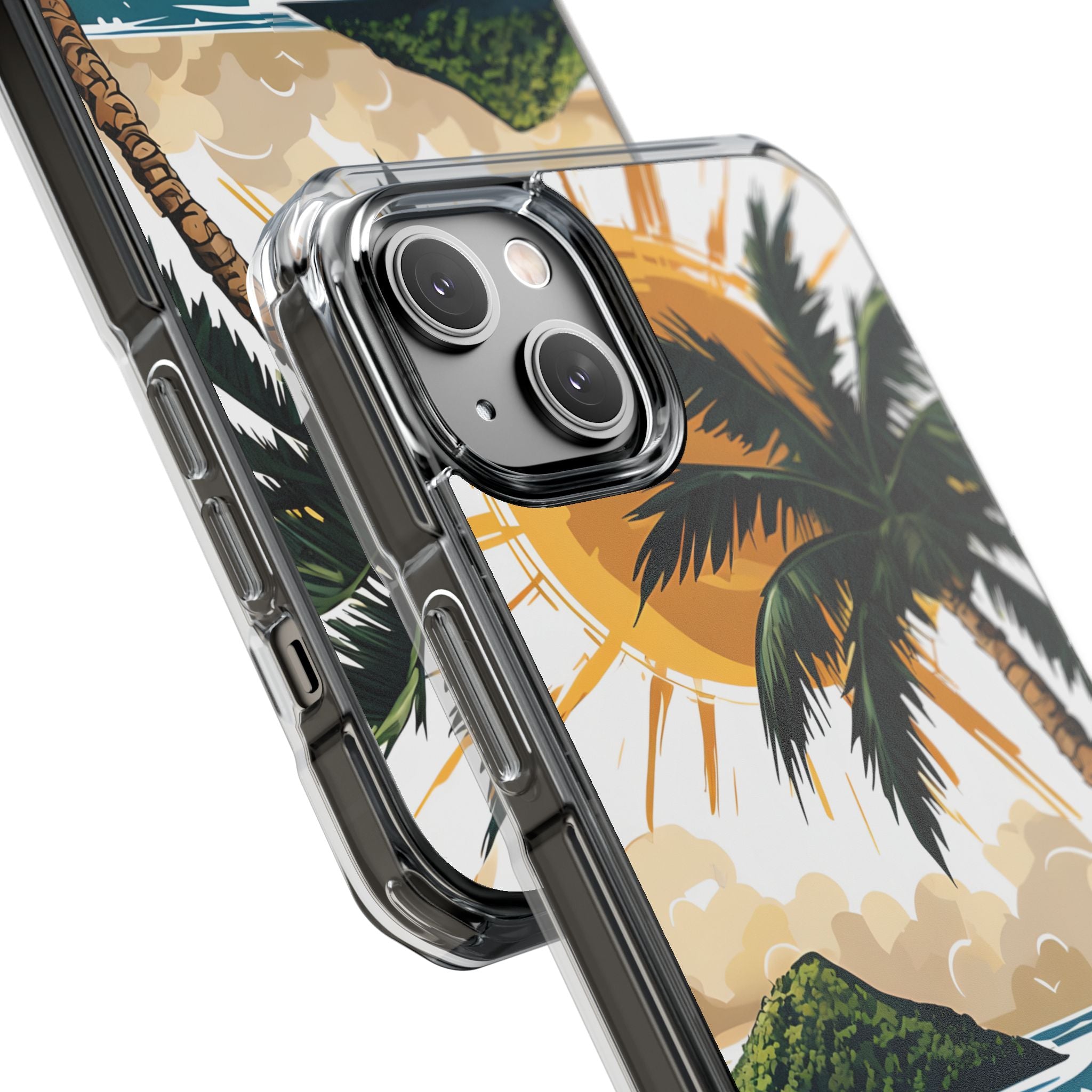Sunny Tropical Escape iPhone Case - Impact