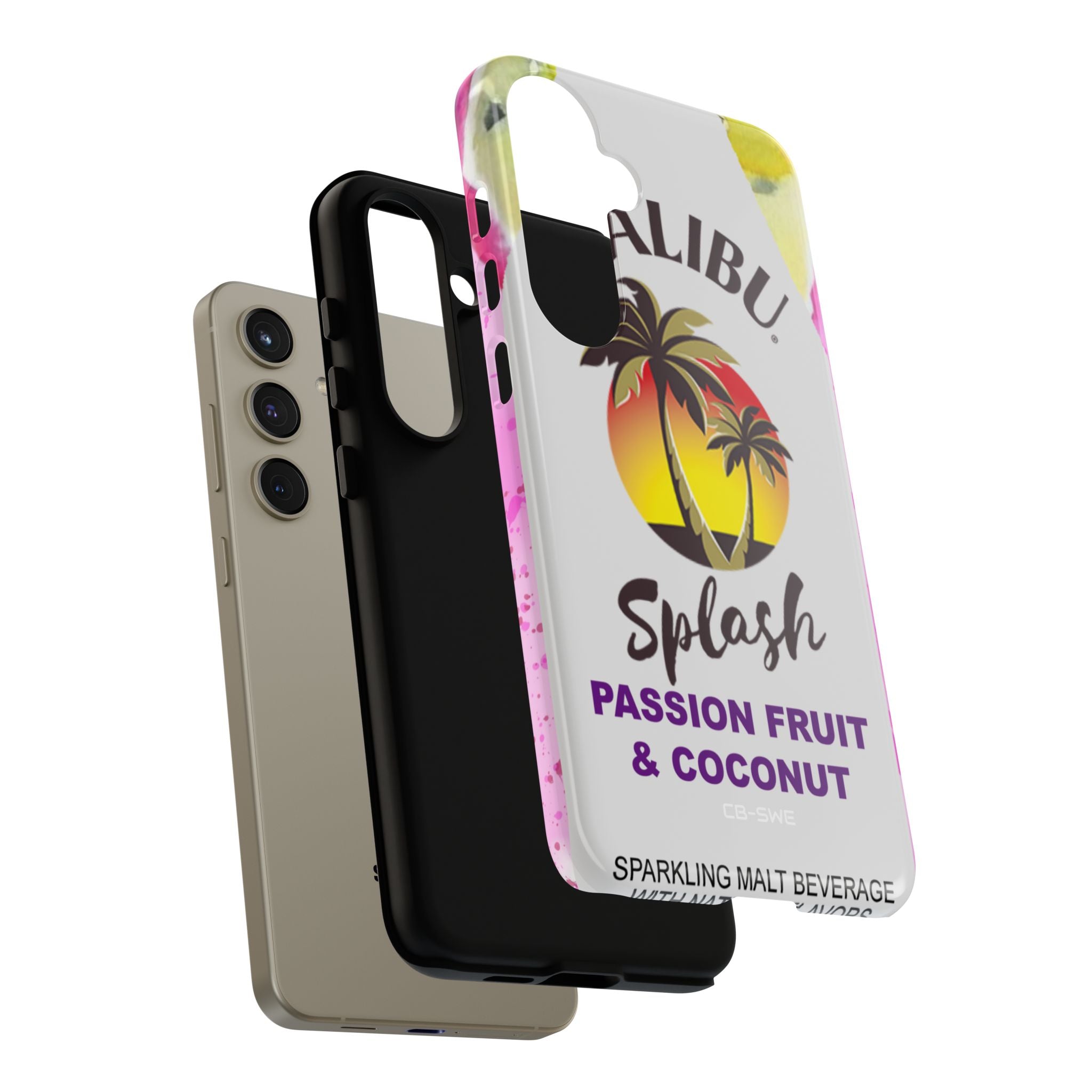 Tropical Sunset Splash - Samsung Case