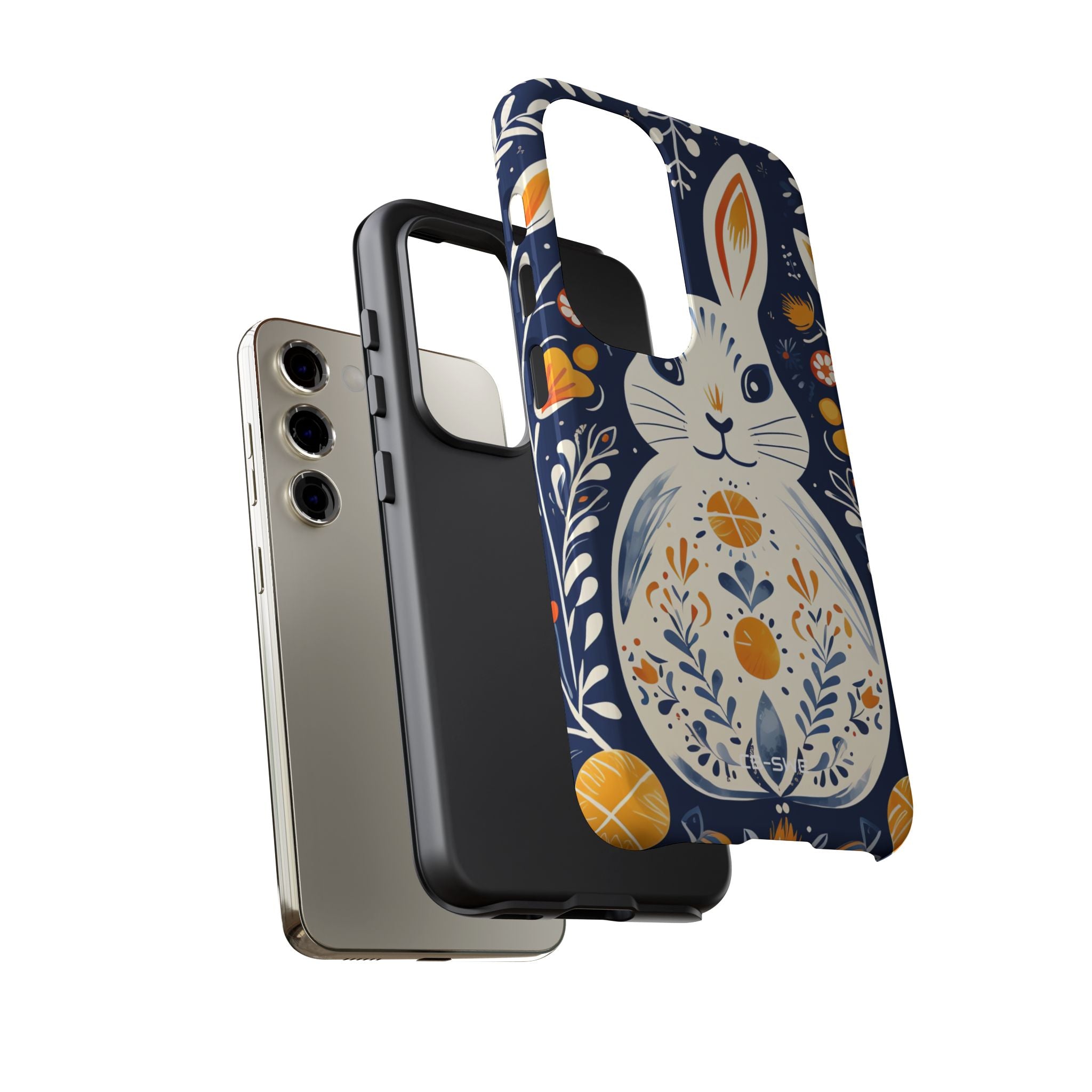 Floral Rabbit Joy - Samsung Case