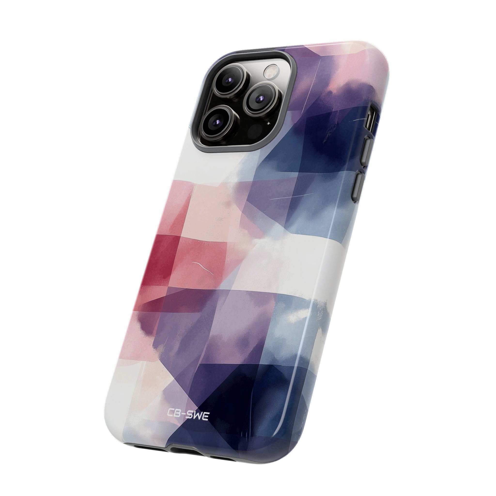 Fluid Shapes Merge - iPhone Case