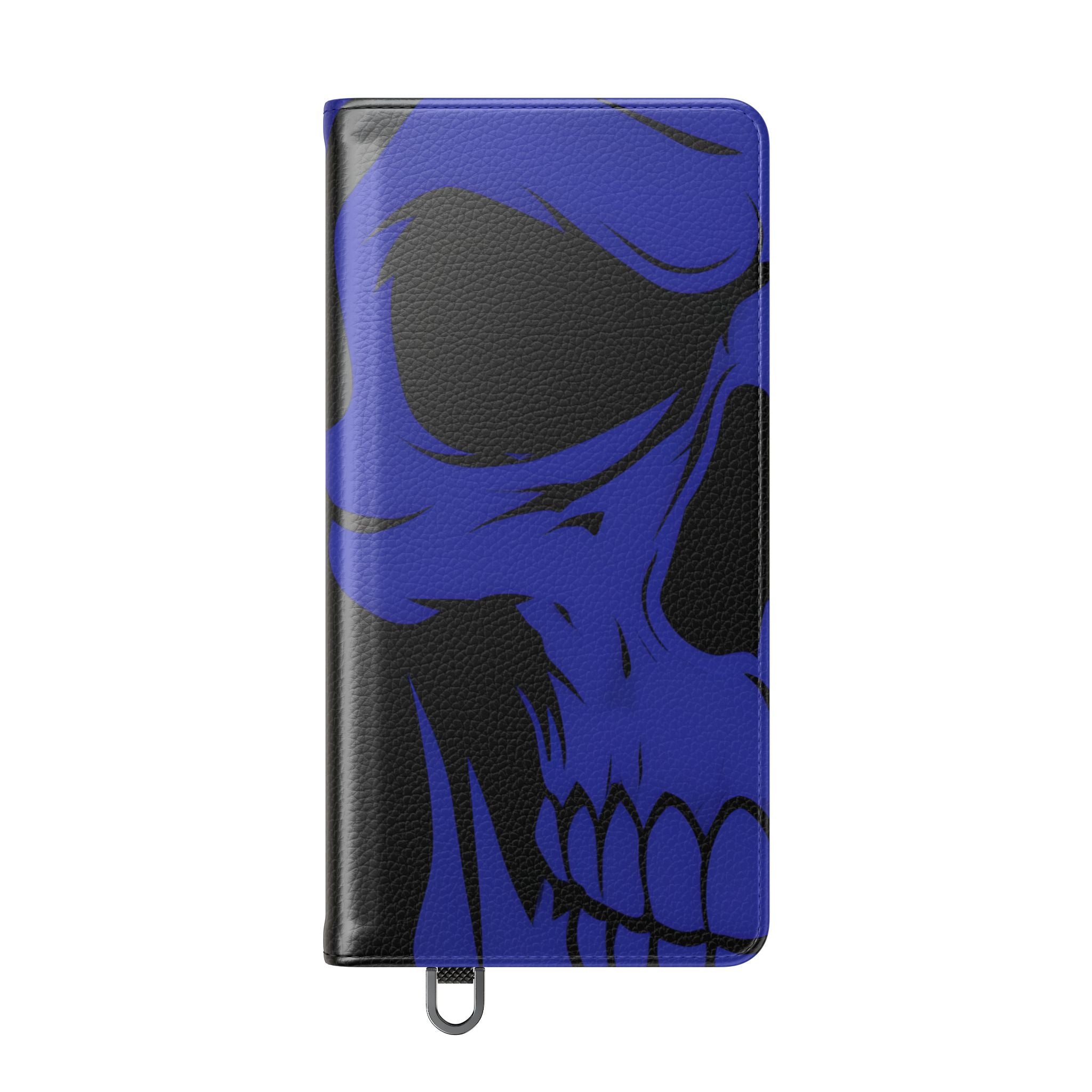 Dual Skulls RedBlue - Samsung S25 Ultra Case - Wallet
