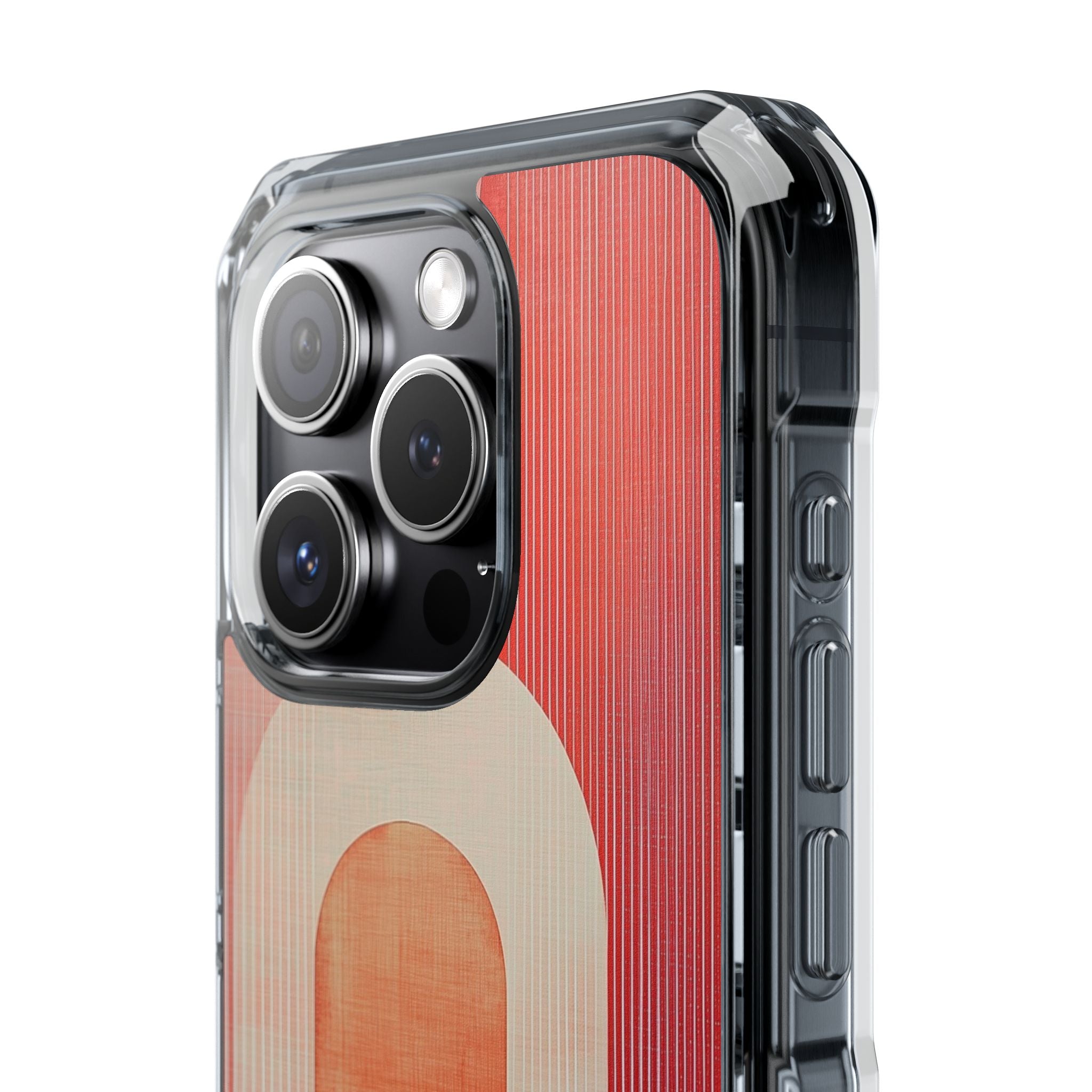 Crimson Arches iPhone 15 Pro Case - Impact