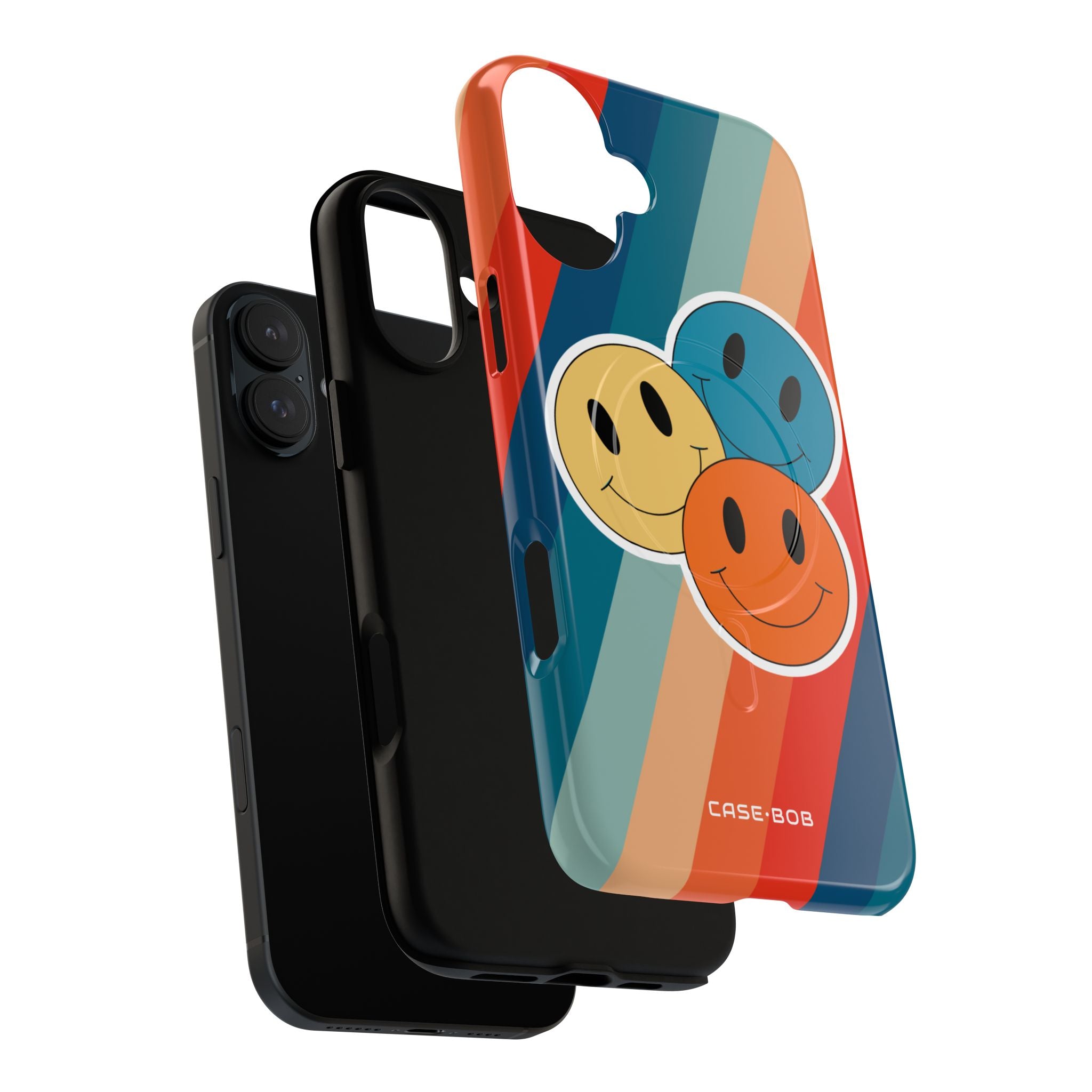 Triple Smile Breeze iPhone 16 Plus Case - Tough+