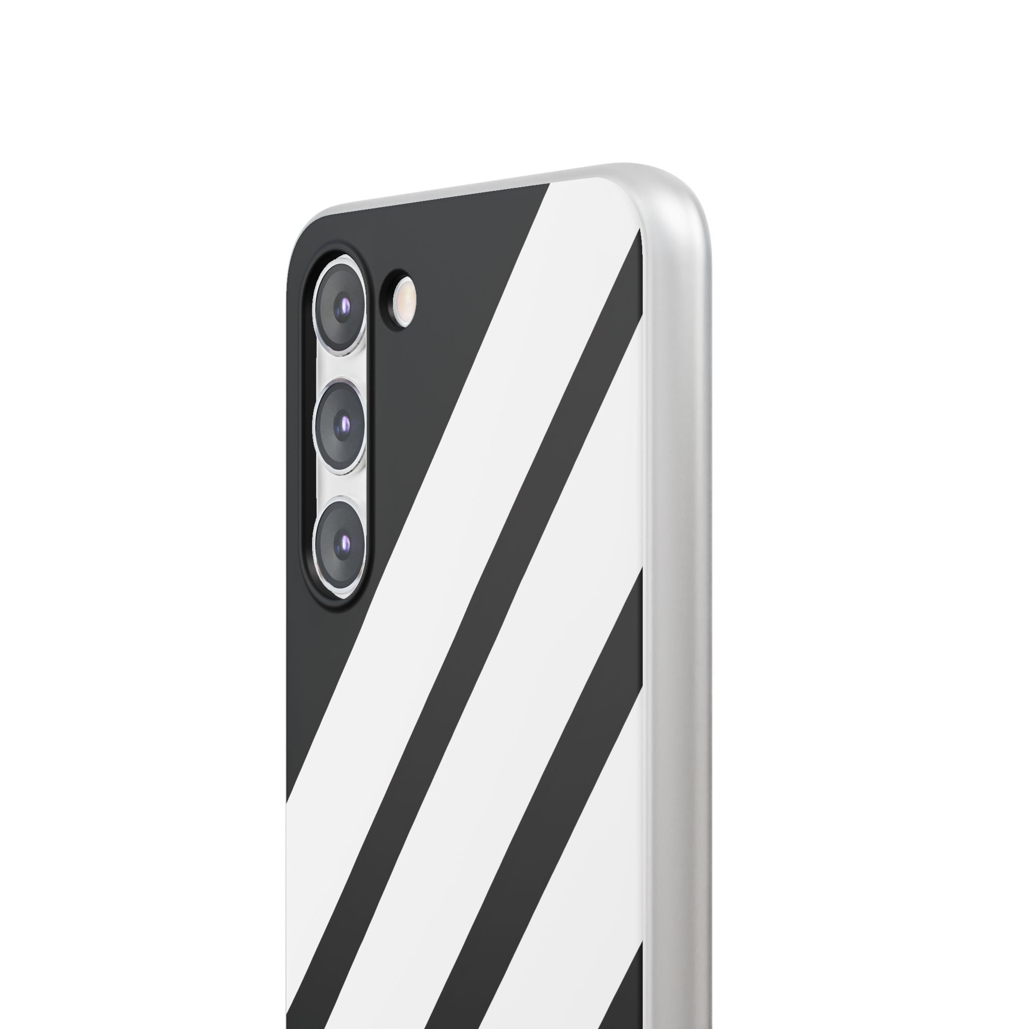 Diagonal Bands Noir Samsung S23 Plus Case - Soft
