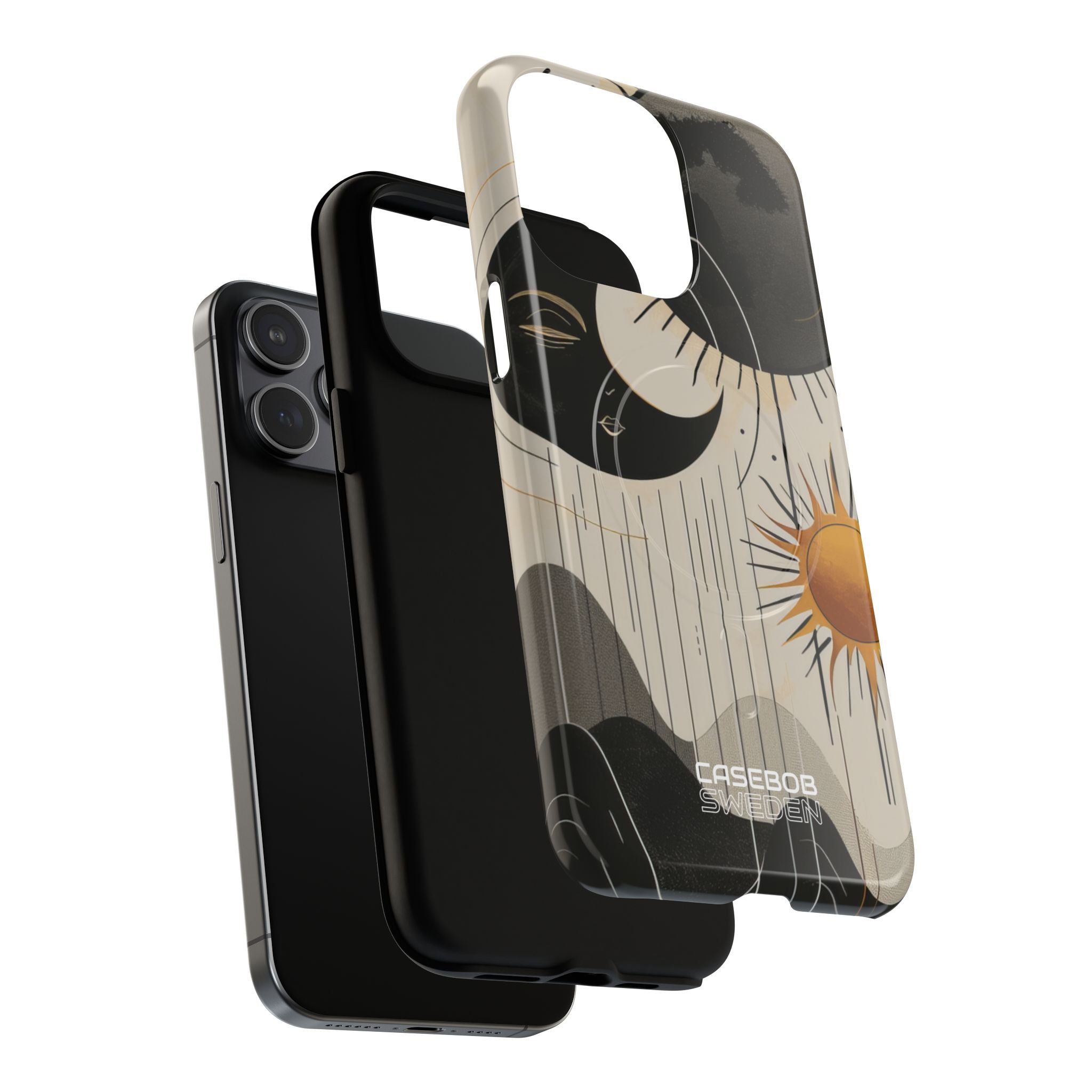 Moon Sun Harmony iPhone 15 - Tough+