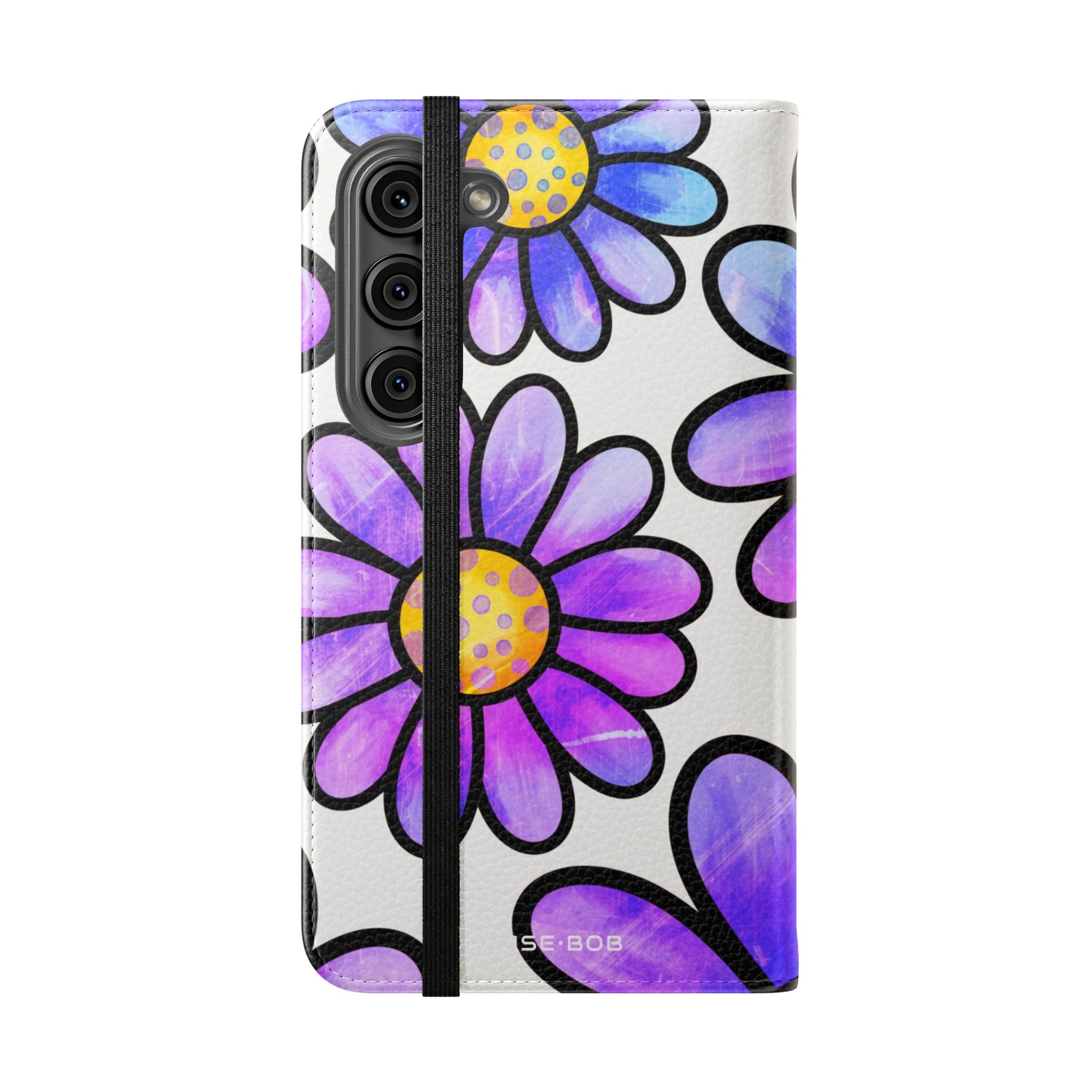 Polka Dot Blossoms - Samsung S23 - Lompakkokotelo