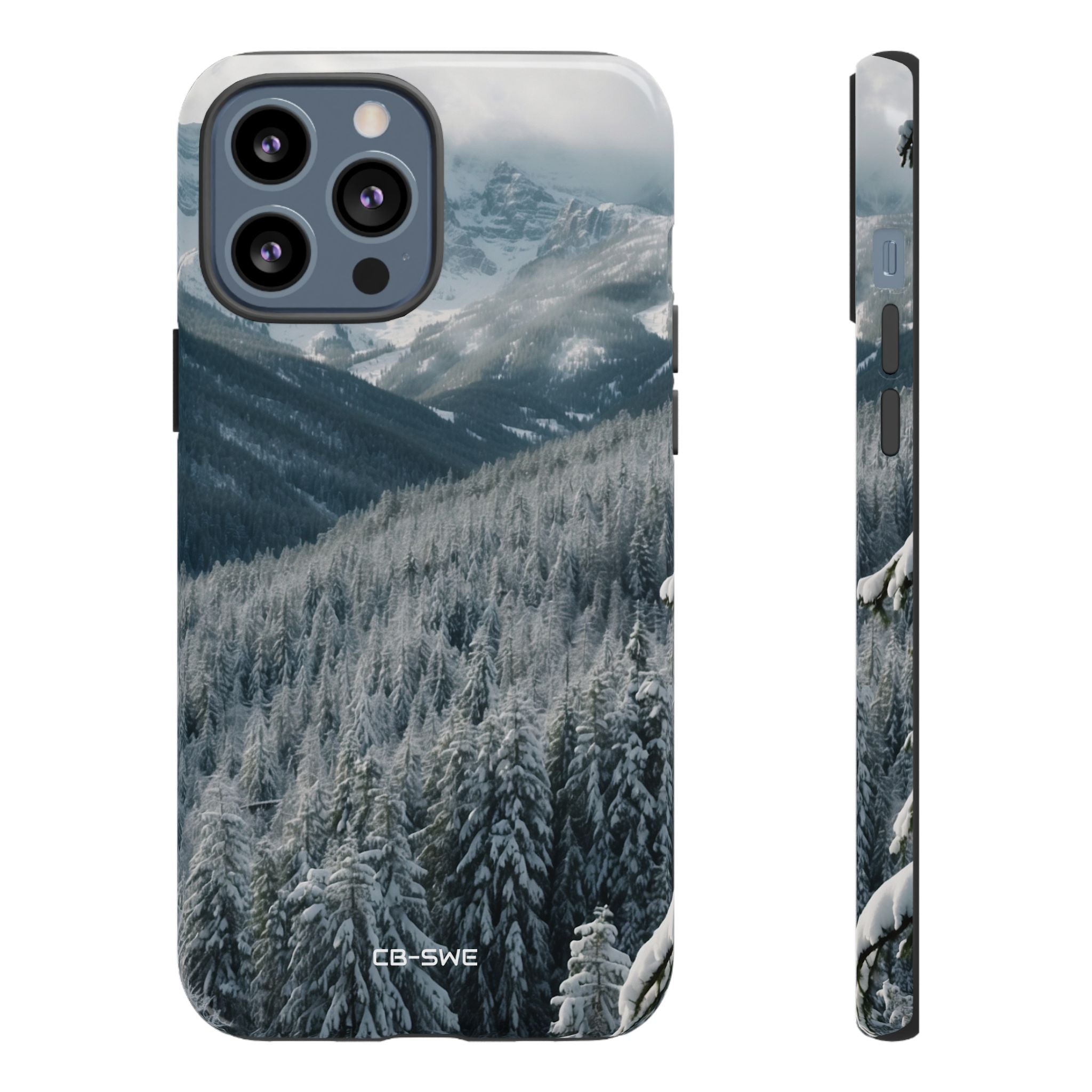 Snow Covers Peaks - iPhone Case