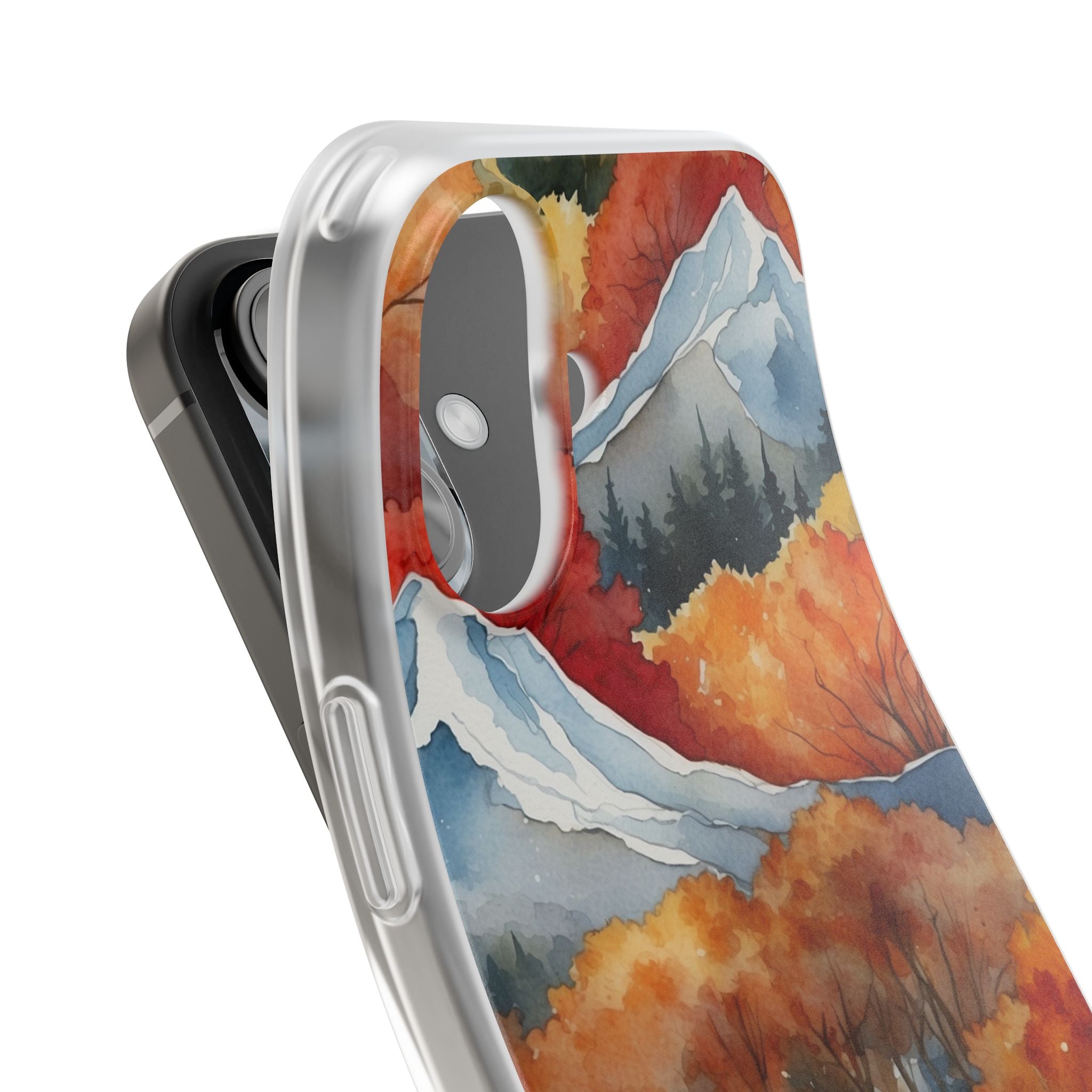 Snowcap Radiance iPhone 16 Case - Soft