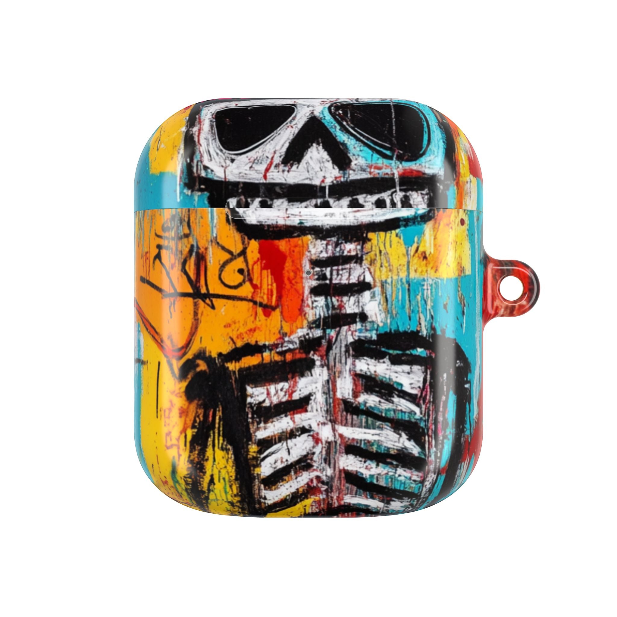 Neon Skull Chaos - AirPods Case
