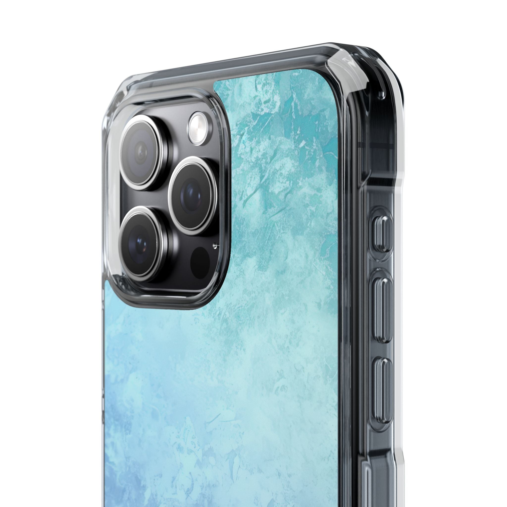 Ocean Mist Whisper iPhone 15 - Impact Clear+