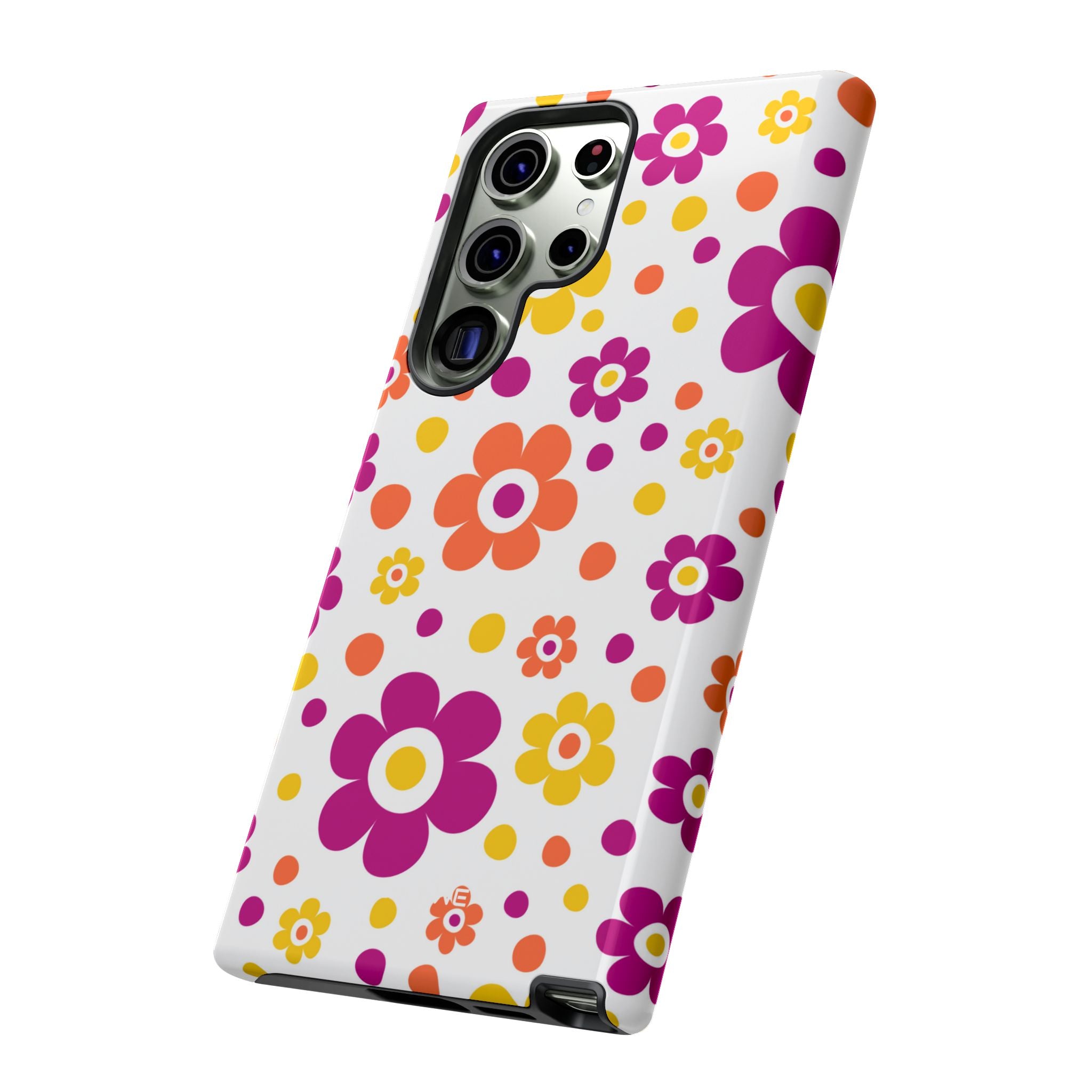 Retro Floral Playfulness - Samsung Case