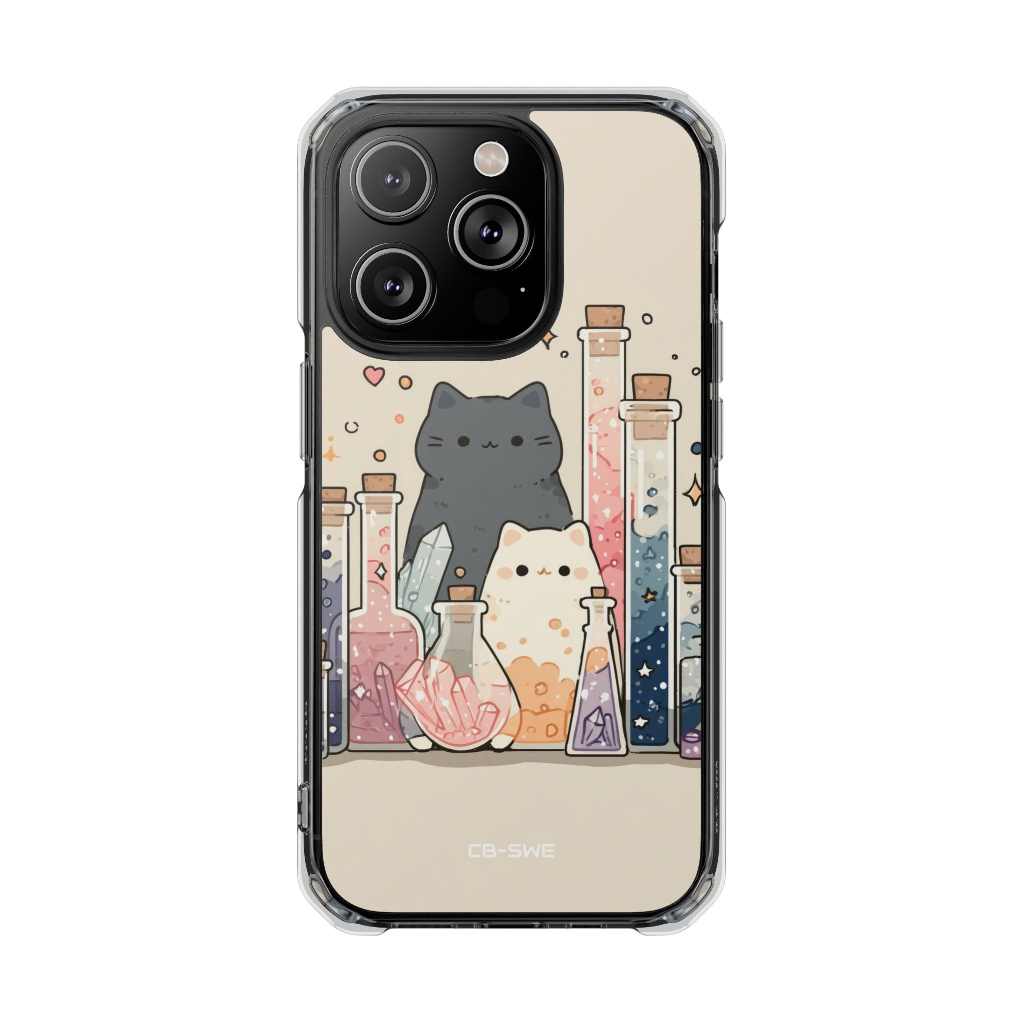 Cats Brew Potions iPhone Case - Impact