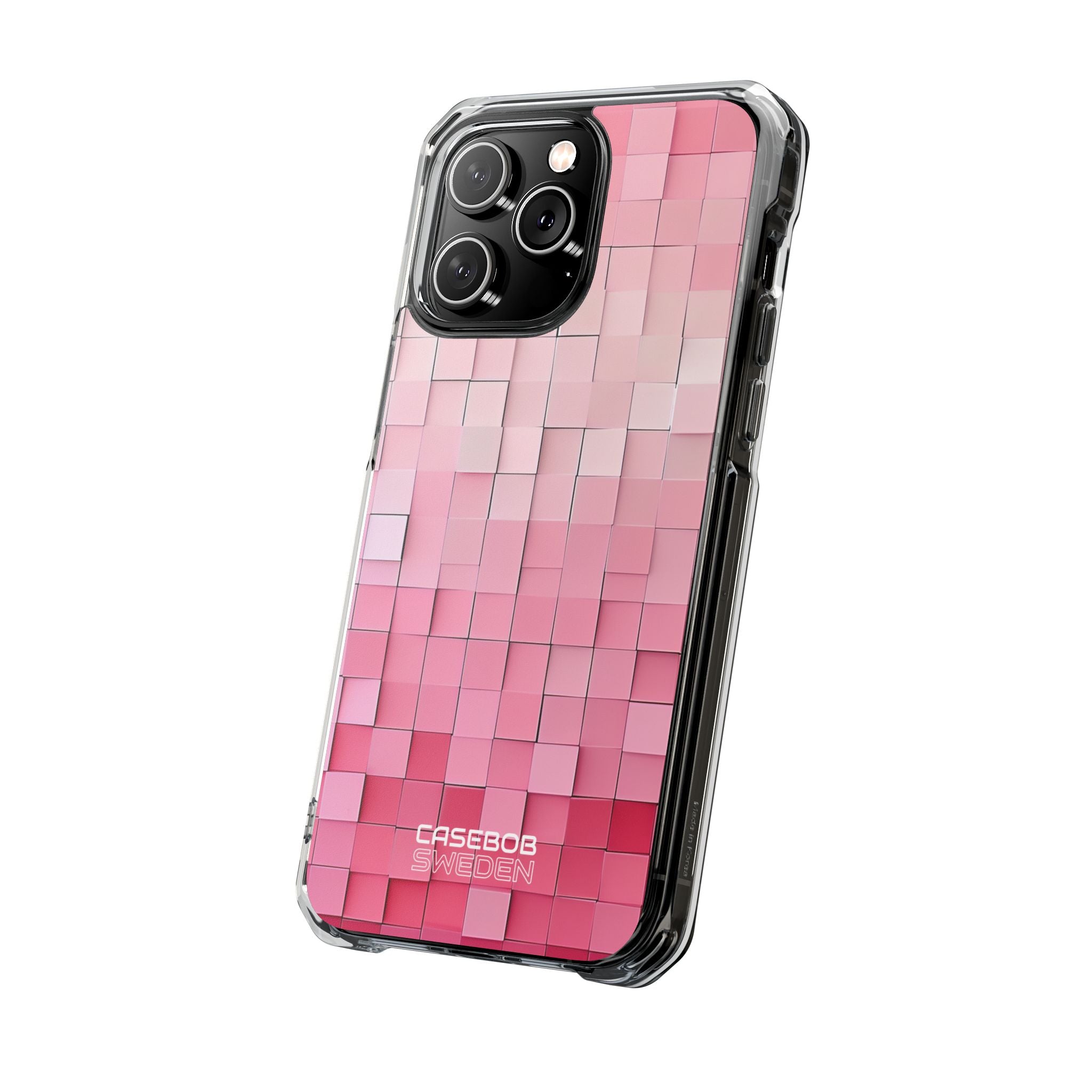 Pink Mosaic Glow iPhone 14 - Impact Clear+