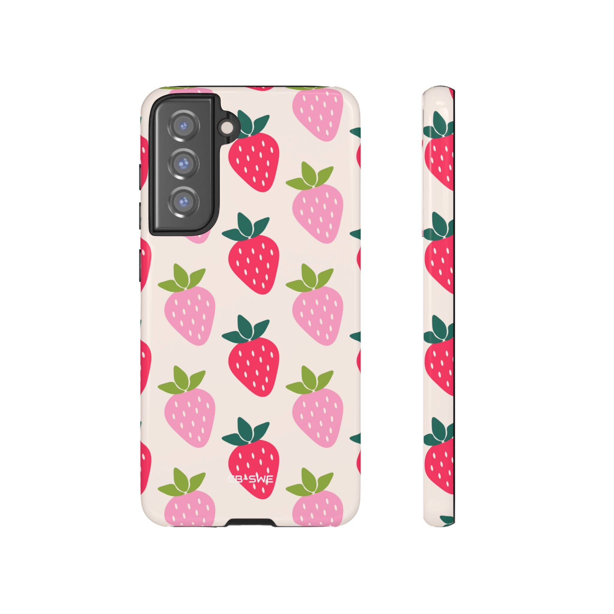 Vibrant Strawberry Rhythm - Samsung Case