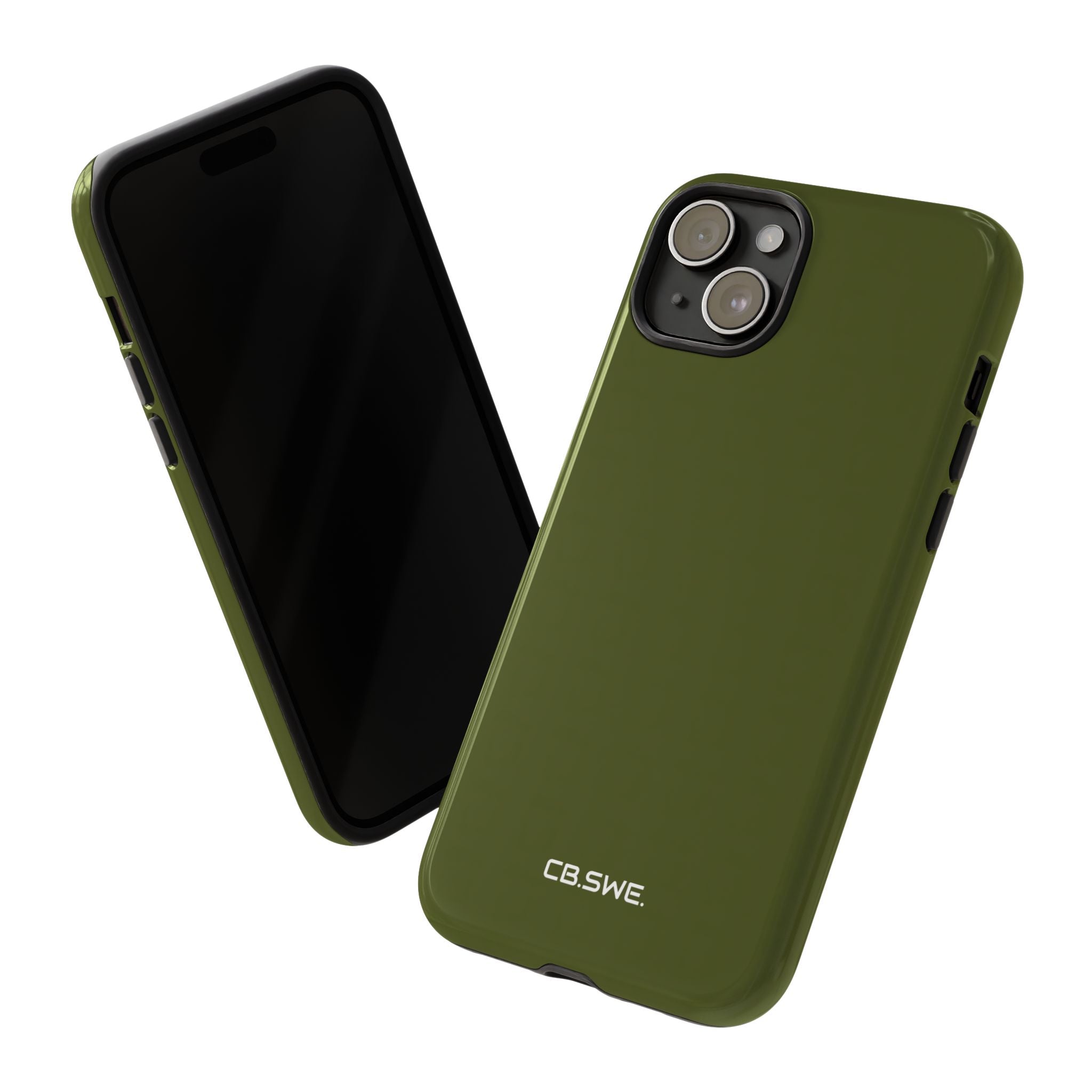 Armeegrüne iPhone-Hülle – Robust