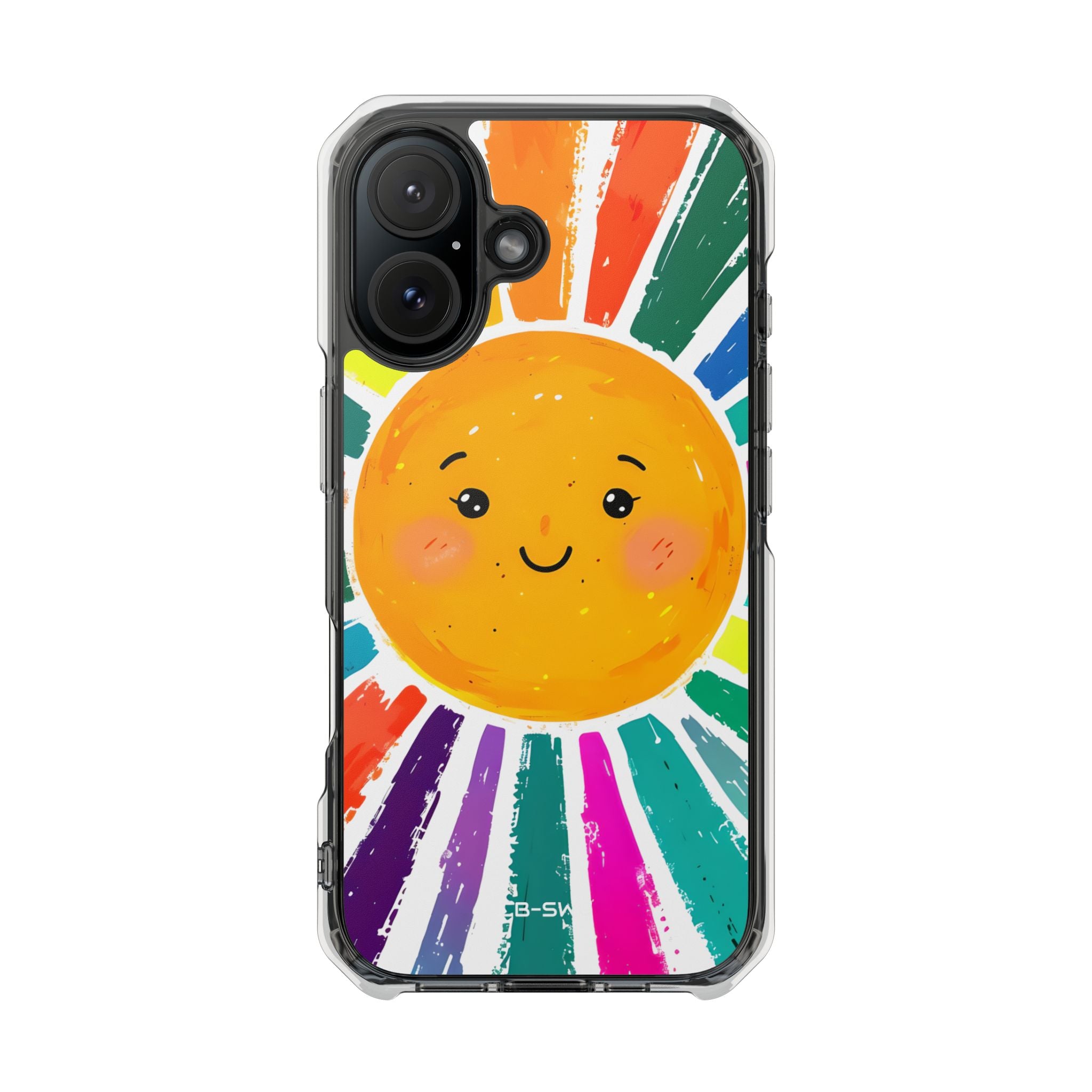 Radiant Smiling Sun iPhone Case - Impact
