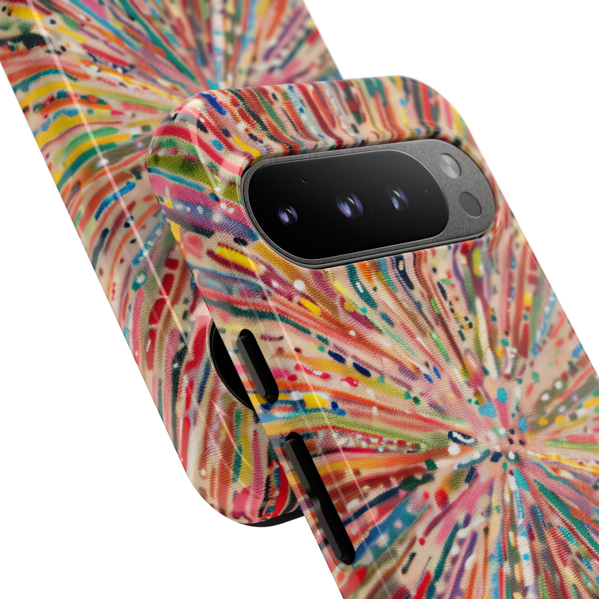 Radiant Color Burst Google Pixel 9 - Tough