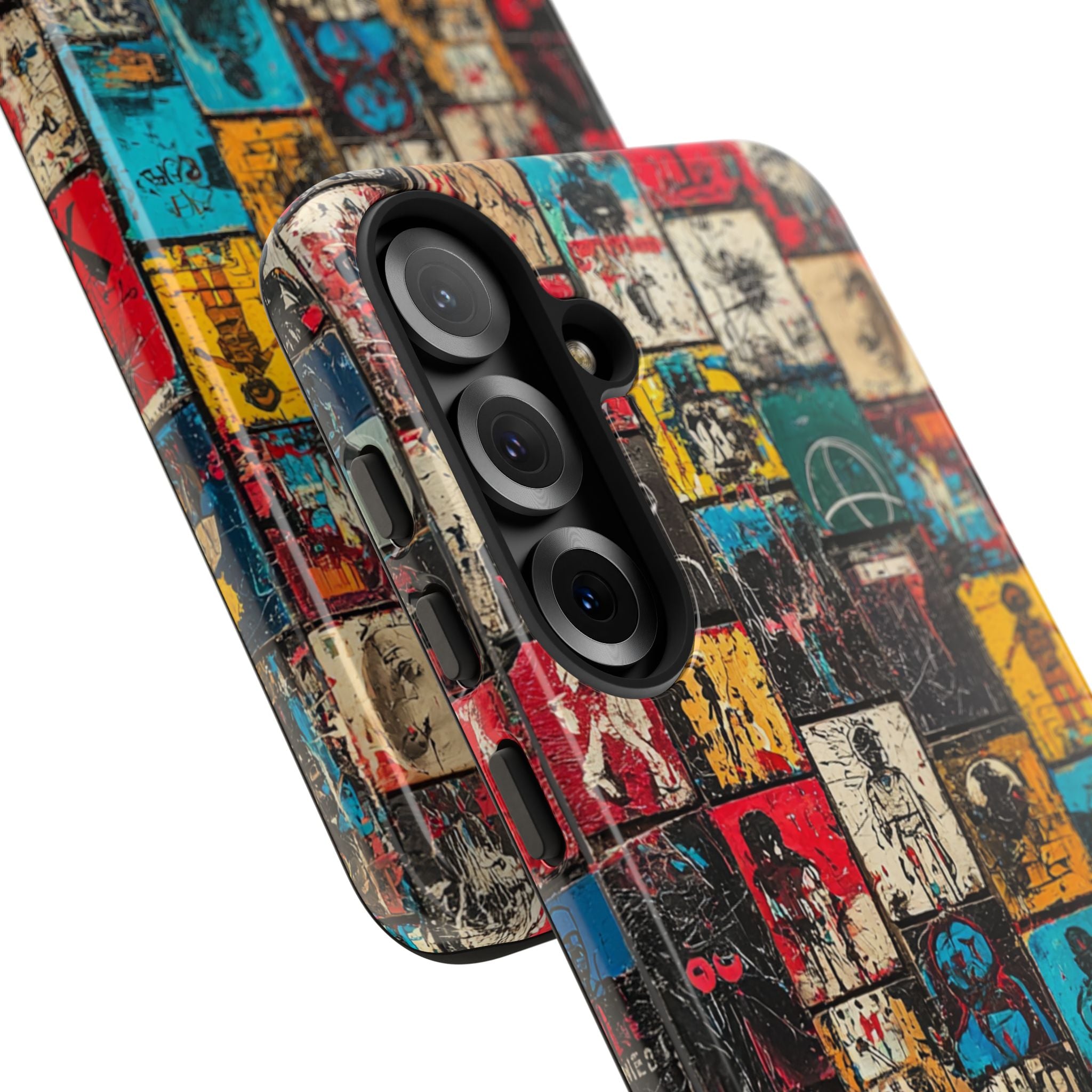 Figured Grid Samsung S25 Plus Case - Tough