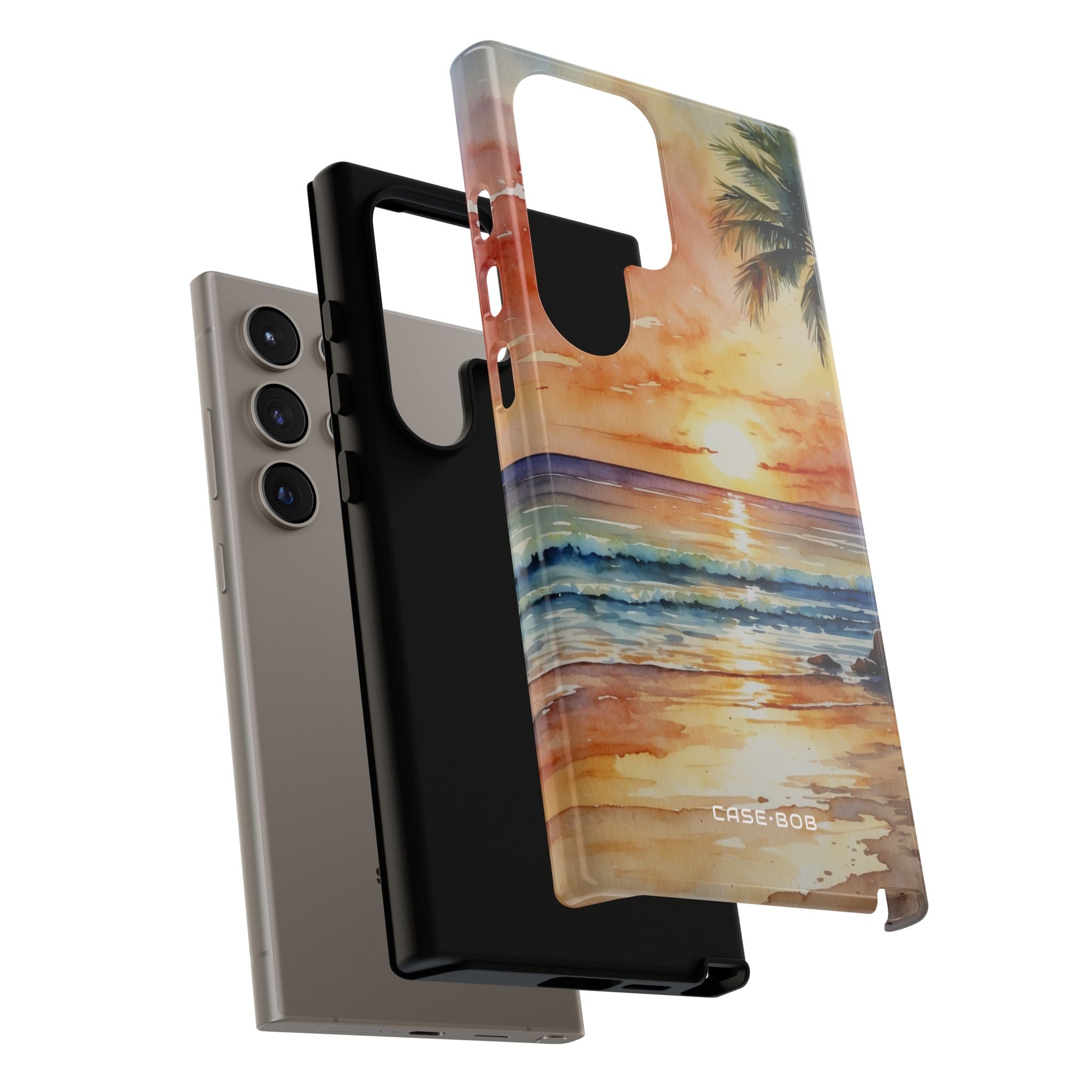 Sunset Palm Samsung S24 Ultra Case - Tough