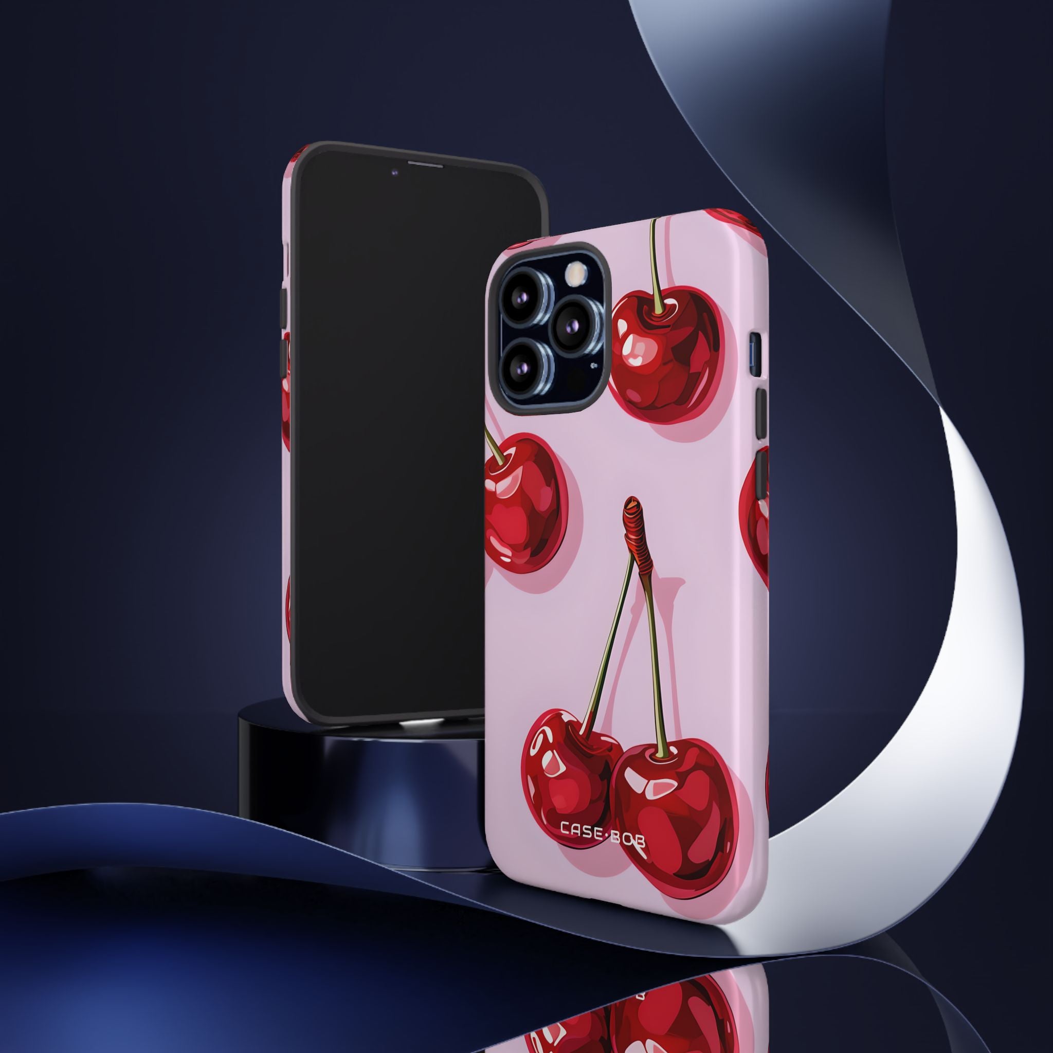 Glossy Cherry Burst iPhone 13 Pro Case - Tough