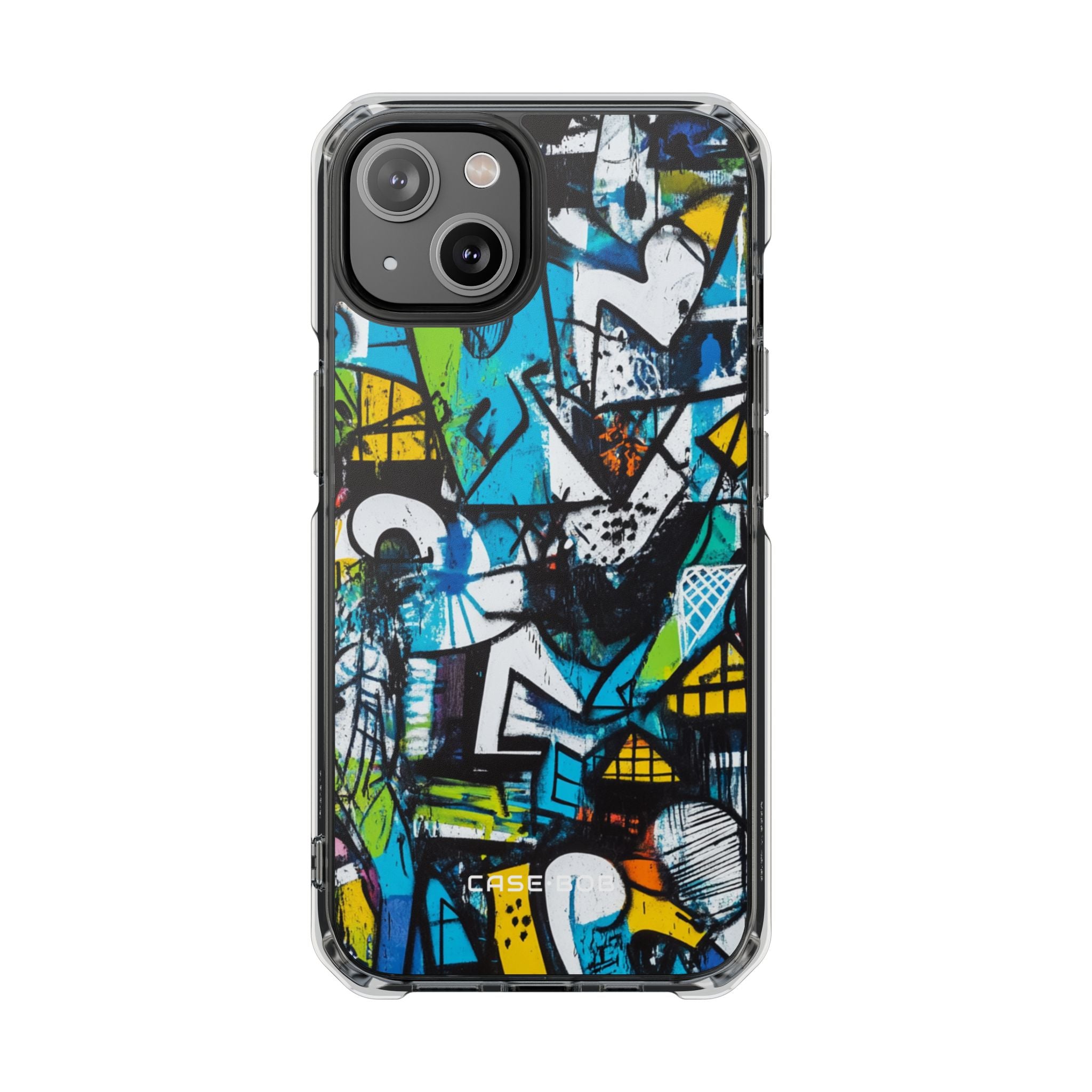 White Ripple Drift iPhone 14 Case - Impact