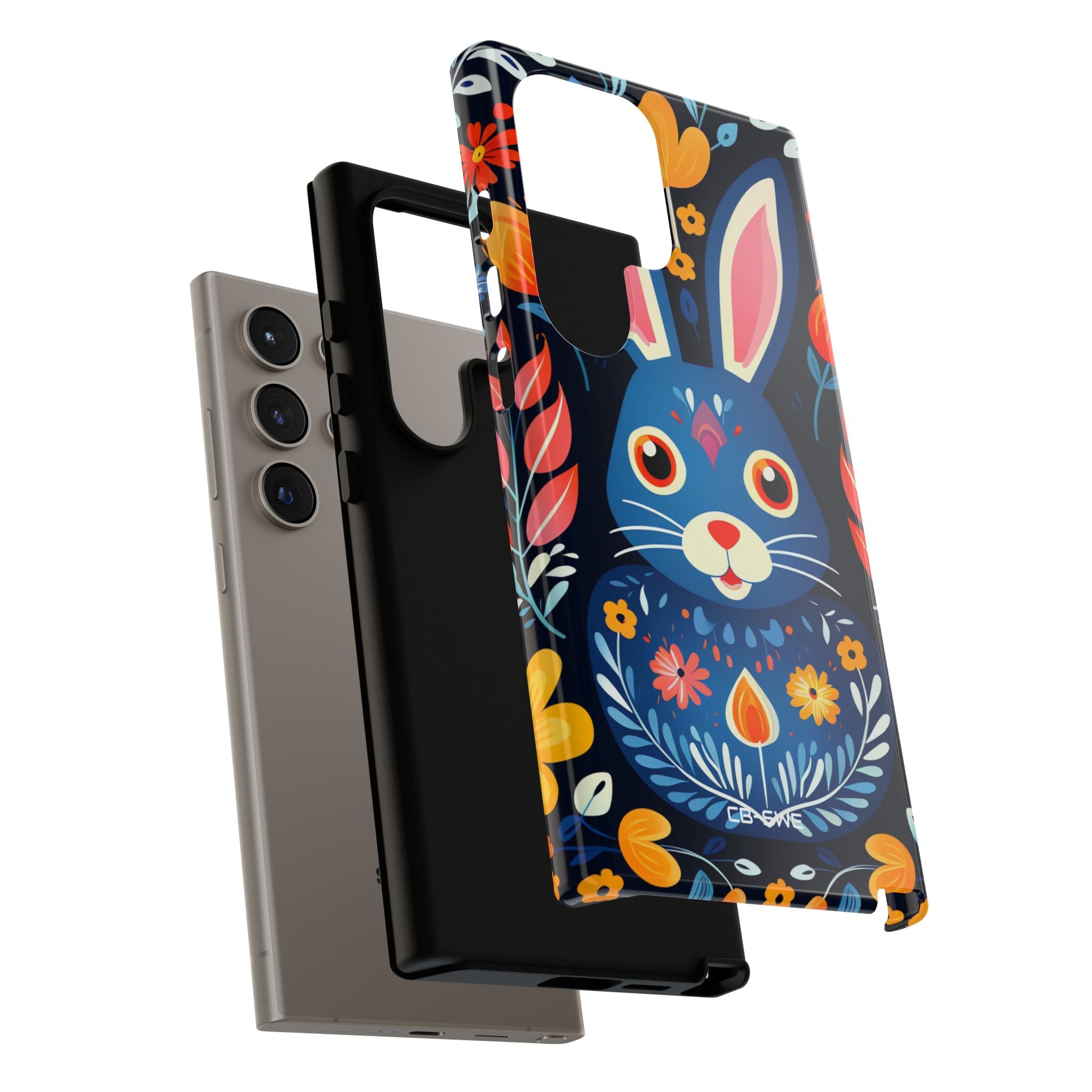 Bunny Jumps Joyfully - Samsung Case