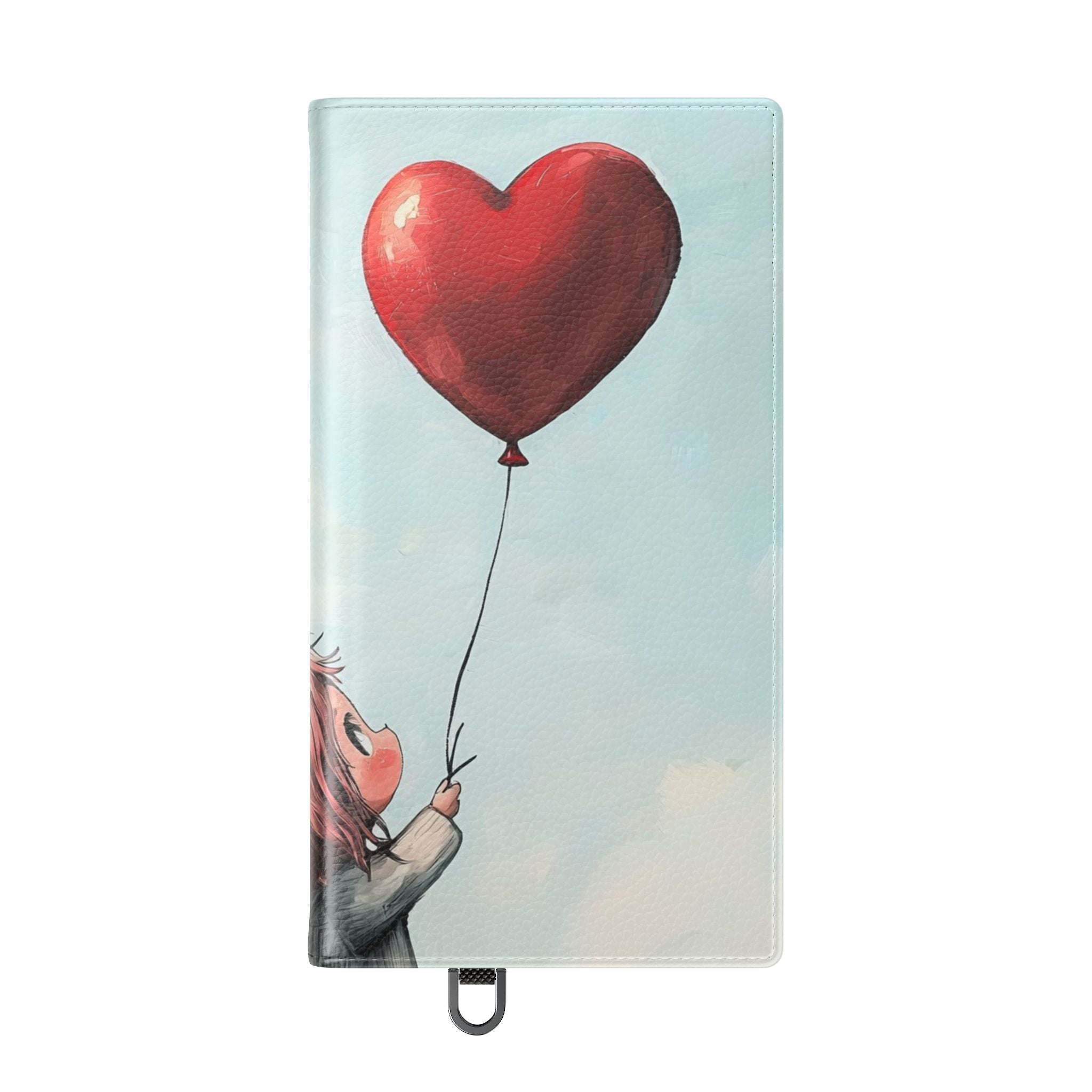 Heart Balloon Whimsy - Samsung S24 Ultra Case - Wallet
