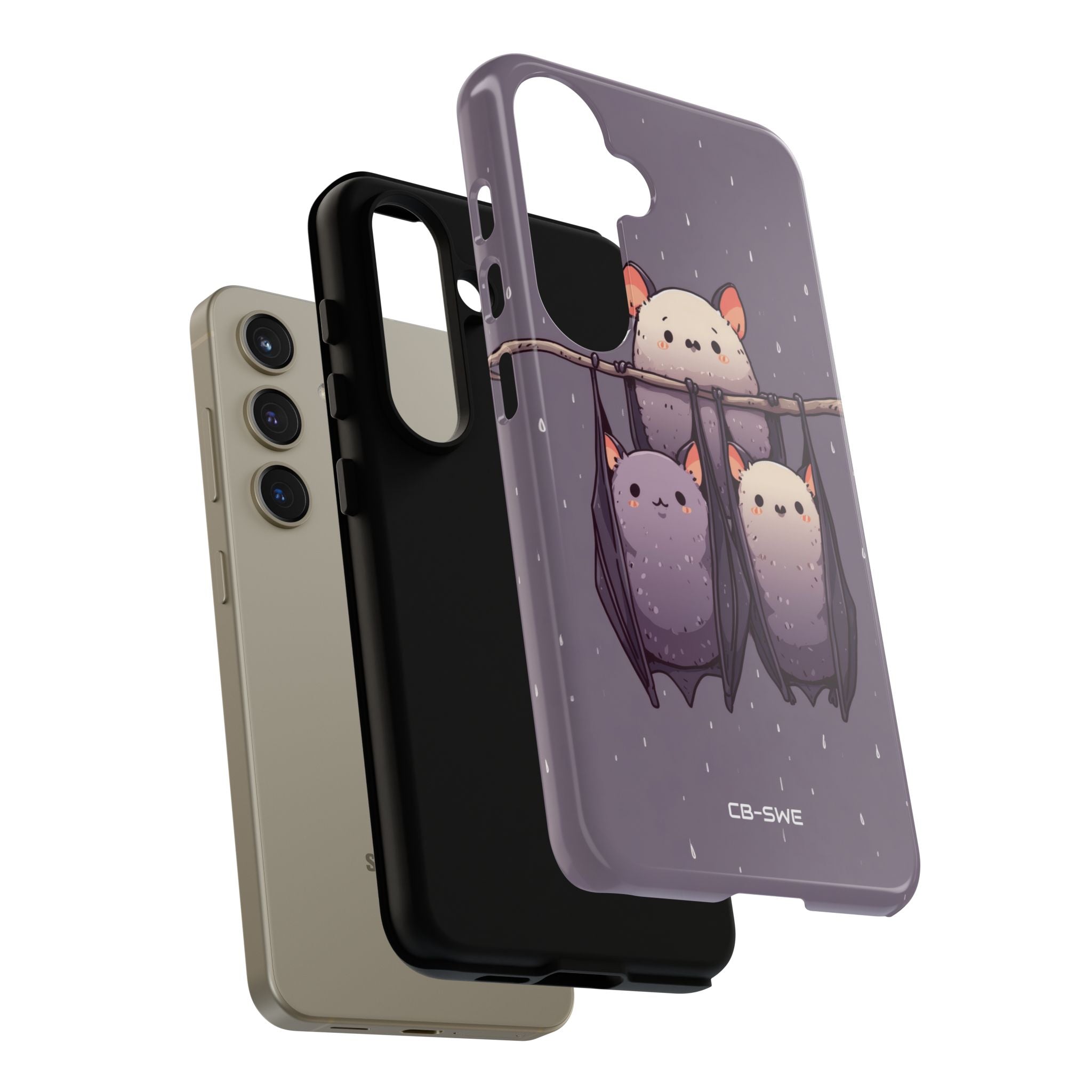 Bats Hang Playfully - Samsung Case