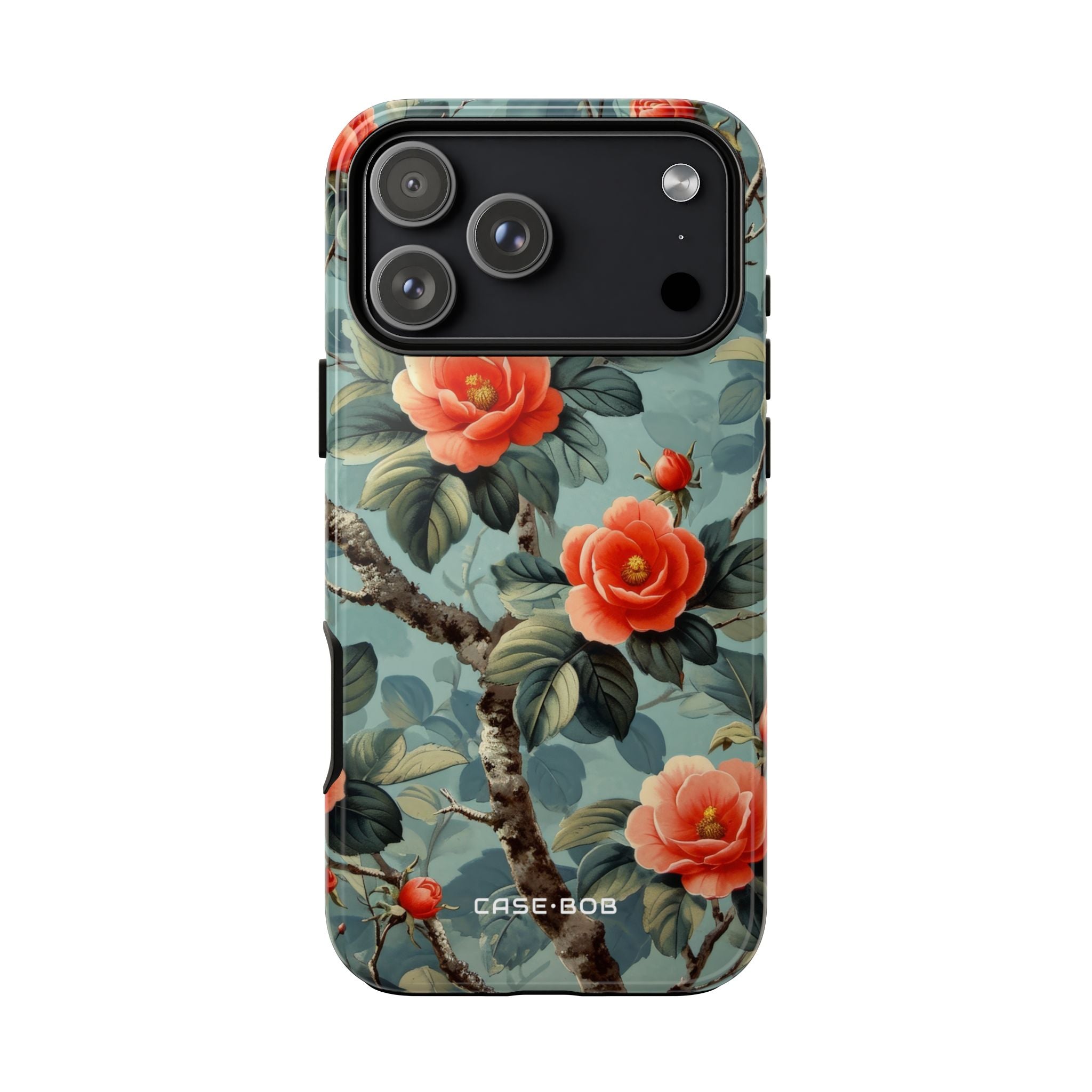 Coral Bloom iPhone 17 Pro Max Case - Tough