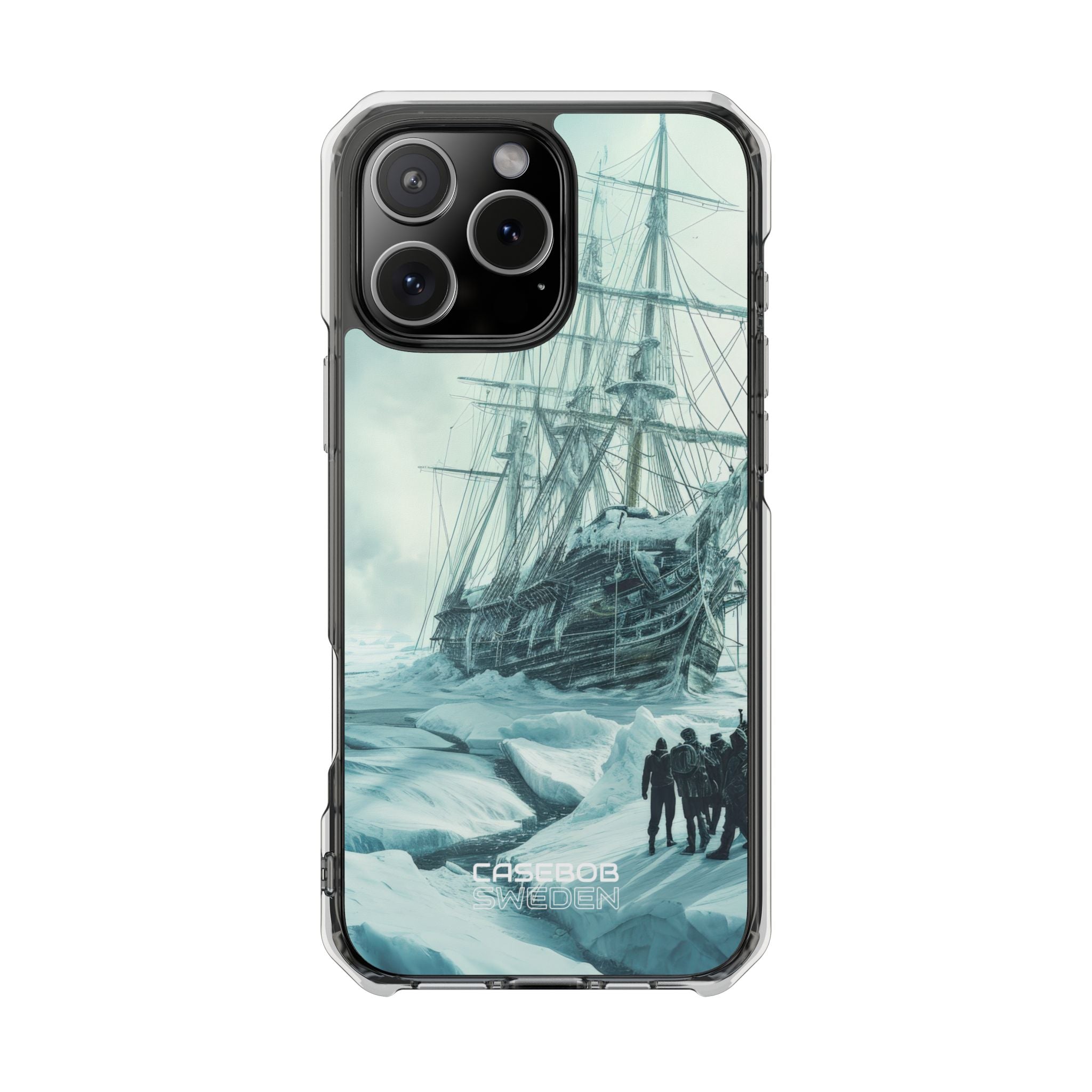 Frozen Shipwreck iPhone 16 - Impact Clear+